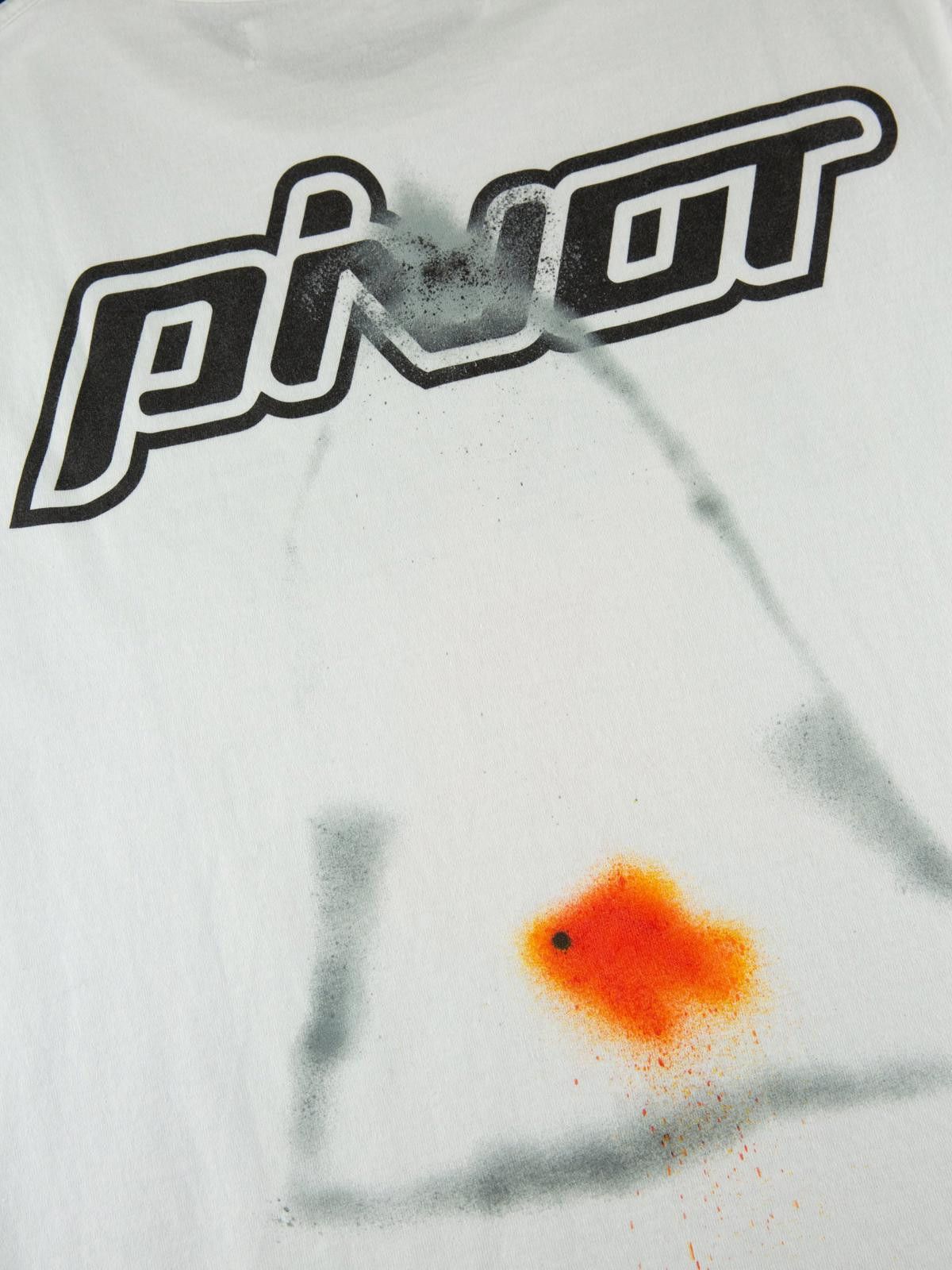 Off-White Off-White Pivot Fish White T Shirt Size US S / EU 44-46 / 1 - 5 Thumbnail