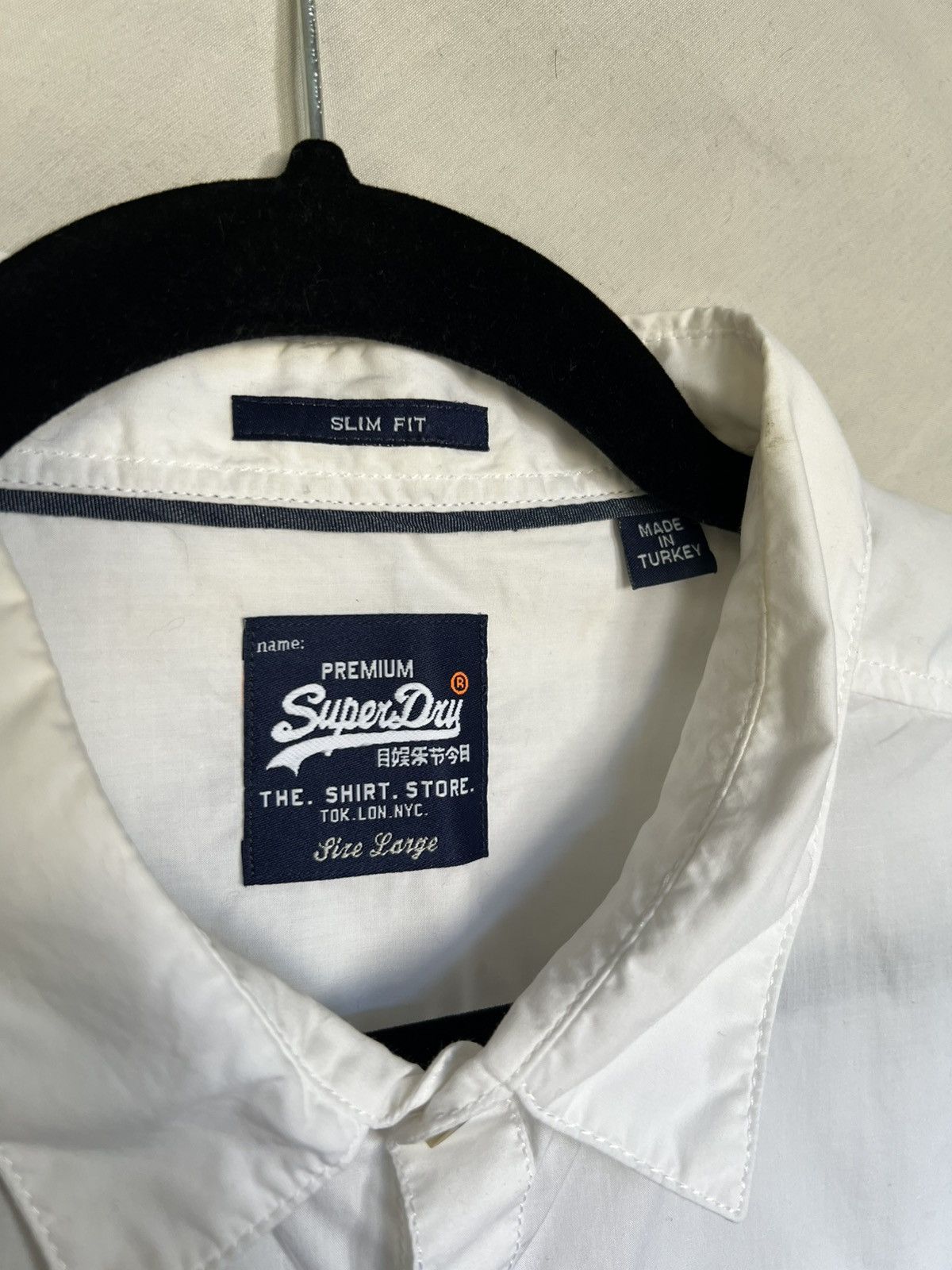 Superdry Superdry Premium Cotton Dress Shirt Size US L / EU 52-54 / 3 - 6 Thumbnail