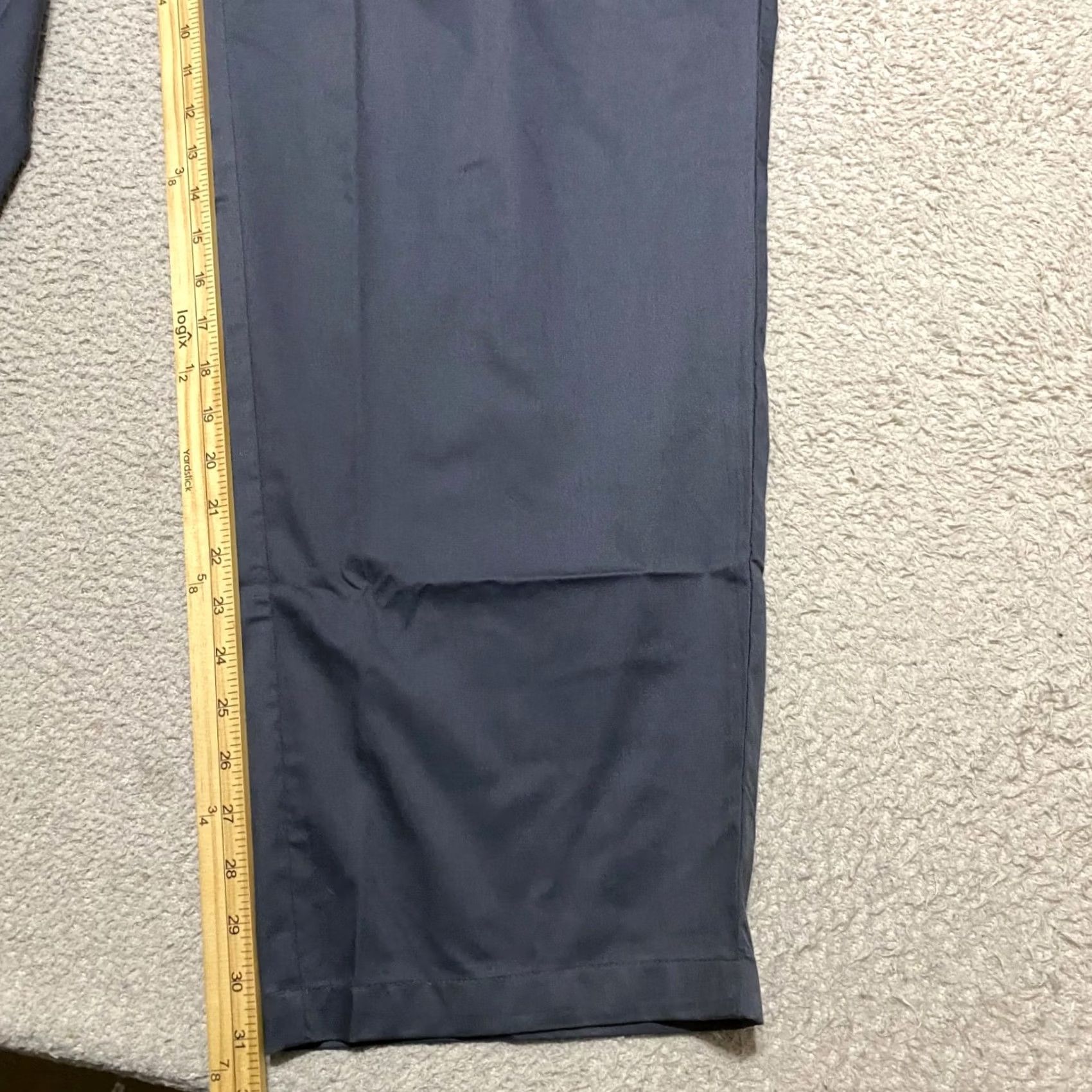Vintage WonderWink Unisex Pants 3X Gray NWT Medical Scrubs Pockets Polyester Wonder Work Pants Size US 39 - 6 Thumbnail