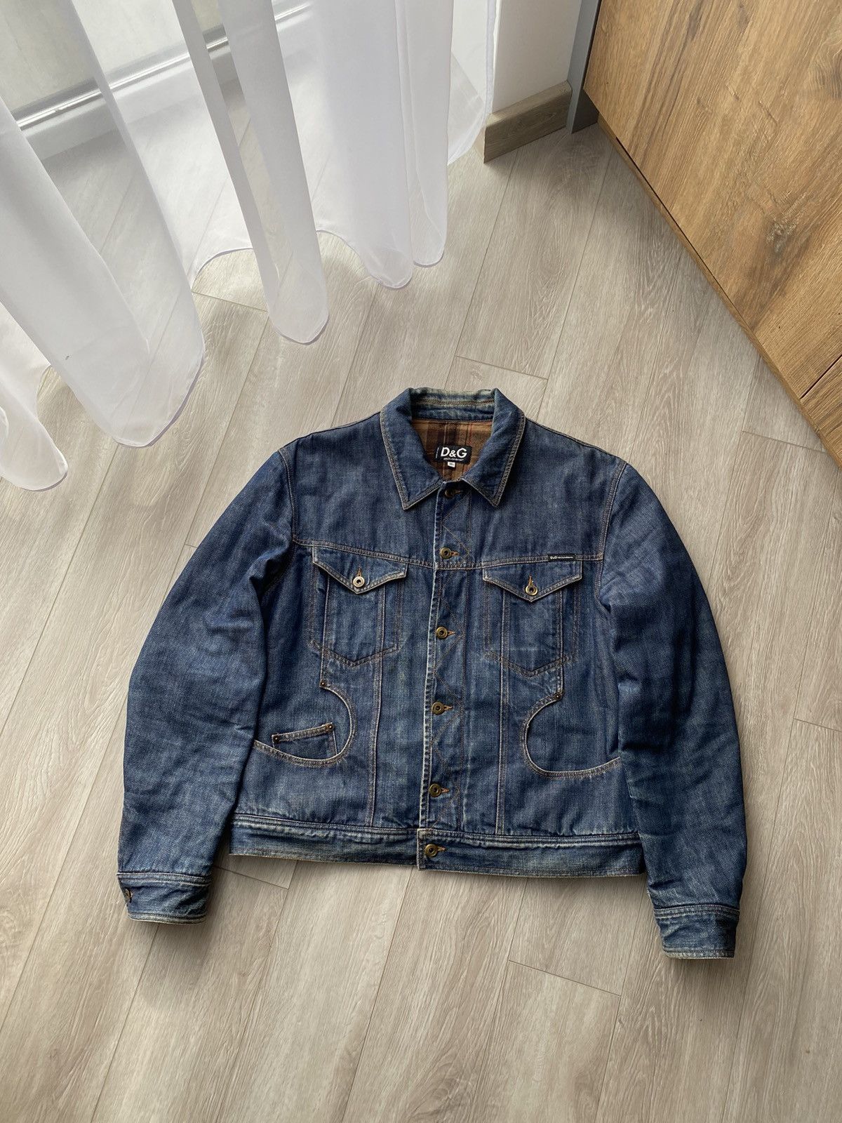 Denim Jacket × Dolce & Gabbana AW2003 Dolce & Gabbana Logo
