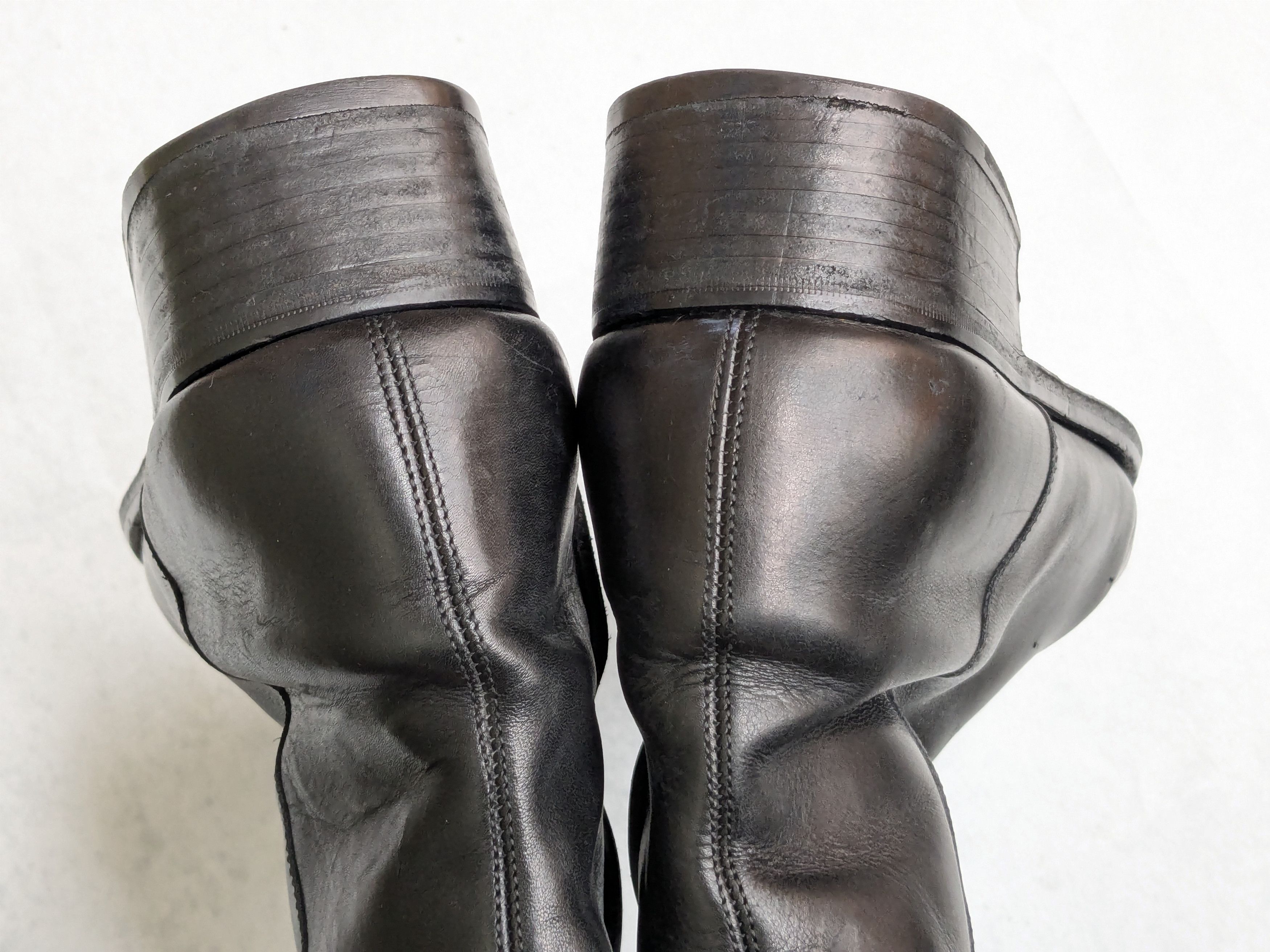 Gucci Gucci Side Zip Boots Black 12 Leather Size US 12 / EU 45 - 15 Thumbnail