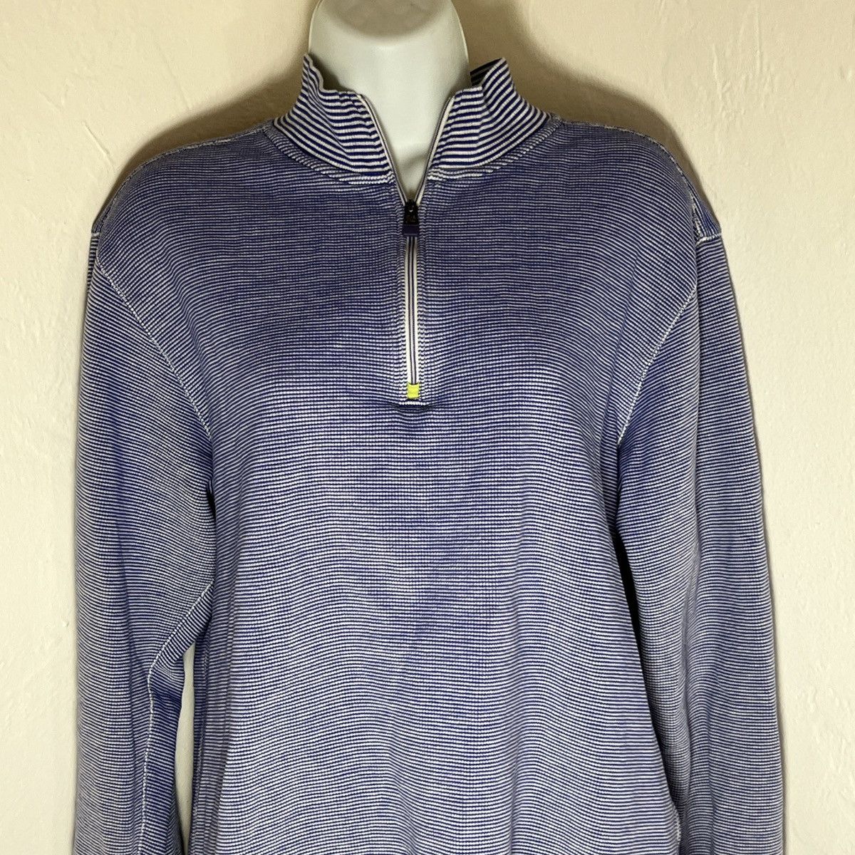 Robert Graham Robert Graham top polo striped blue large Size US XL / EU 56 / 4 - 1 Thumbnail