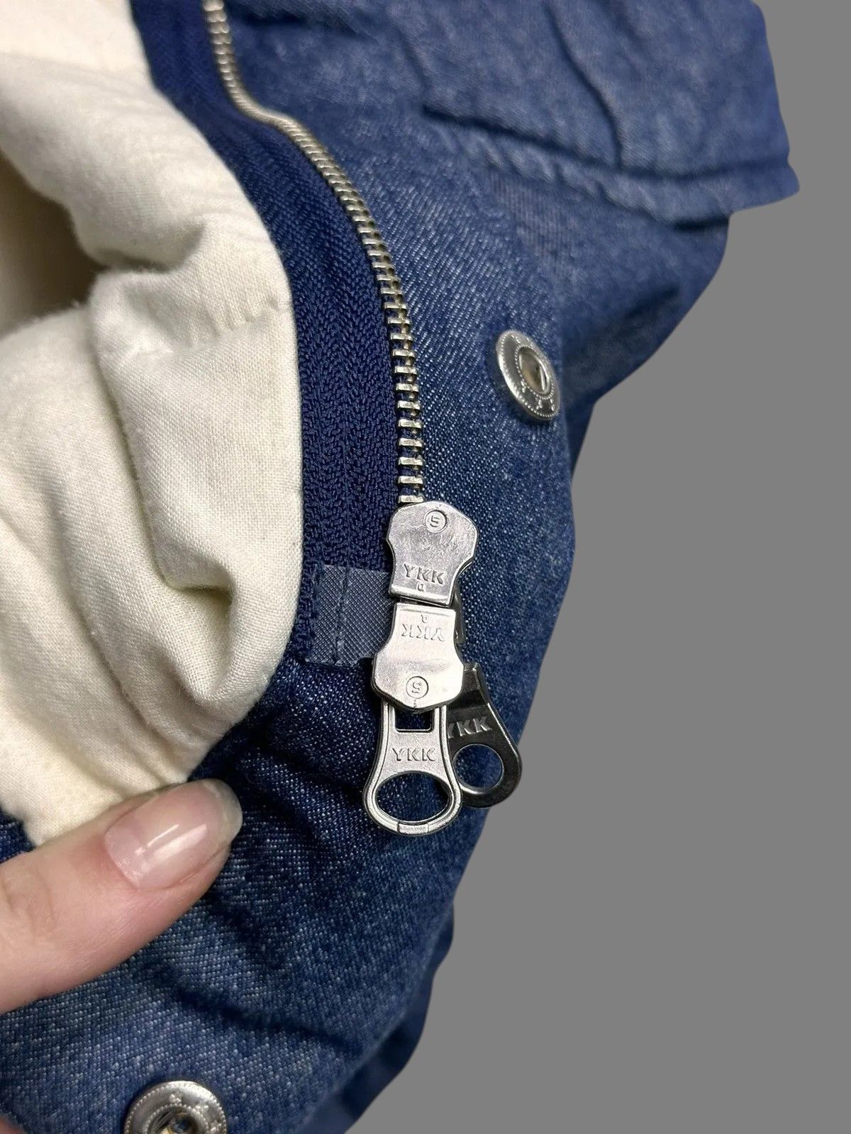 GOA Flash Report Blue Puffer Vest Casual Urban Winter Style Size US S / EU 44-46 / 1 - 8 Thumbnail
