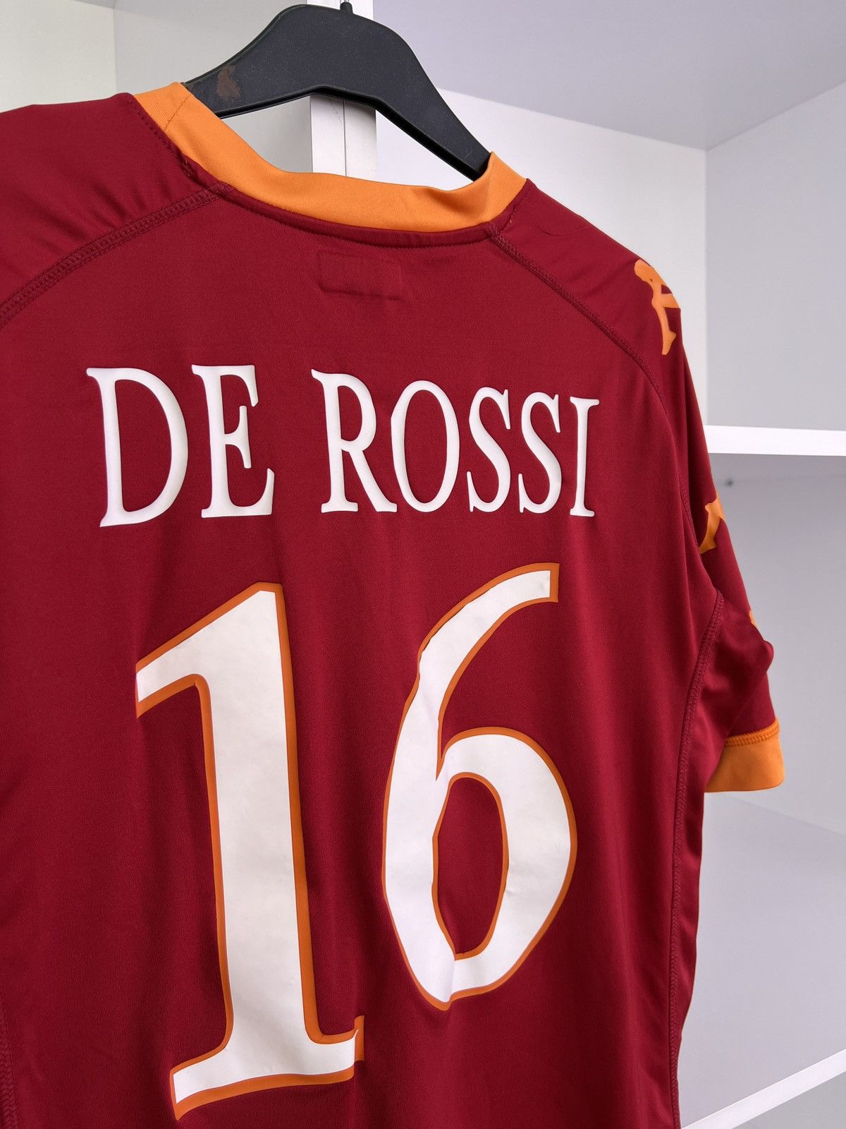 Kappa × Vintage Vintage Roma 12/13 De Rossi Home Jersey Size US XL / EU 56 / 4 - 16 Thumbnail