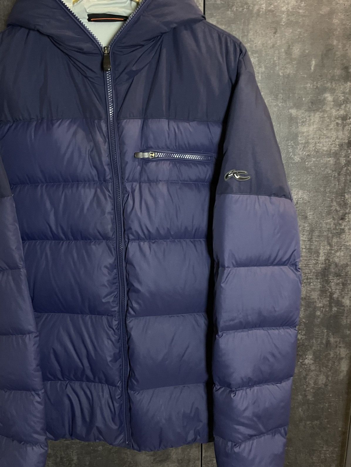 KJUS Kjus Vals Down Puffer Jacket Blue Arcteryx Montbell Oakley Size US L / EU 52-54 / 3 - 9 Thumbnail