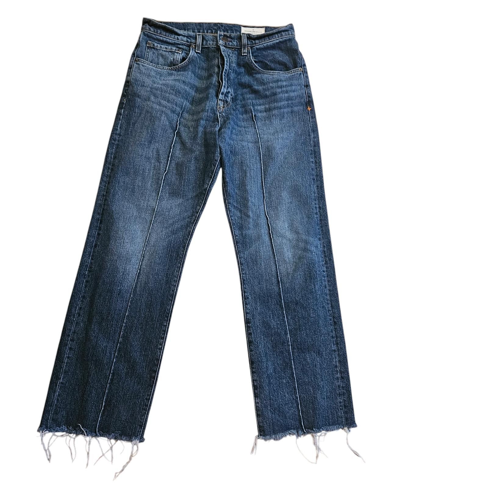 Designer Imogene + Willie | Wyatt Montrose Distressed Denim SZ 29 Size 29" - 2 Thumbnail