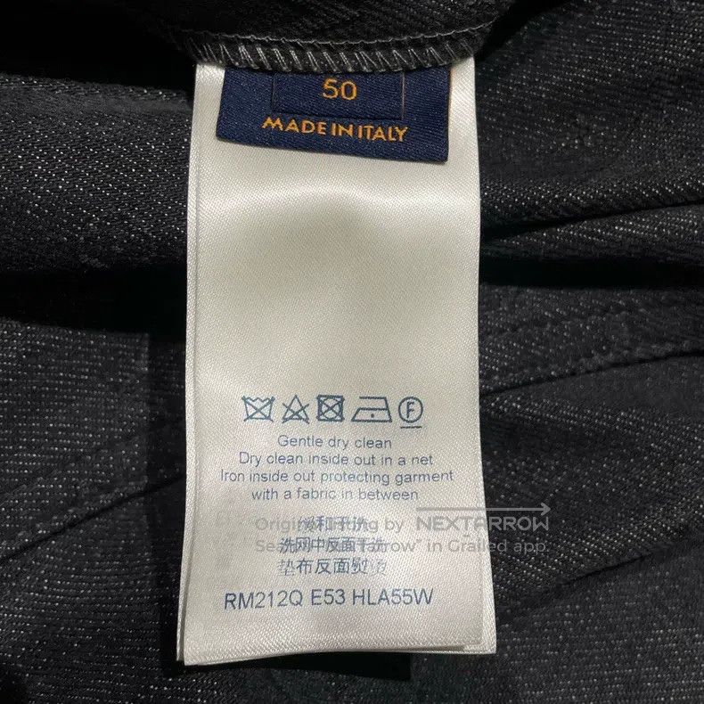 Louis Vuitton Louis Vuitton Black and grey dark denim jacket Size US M / EU 48-50 / 2 - 4 Thumbnail