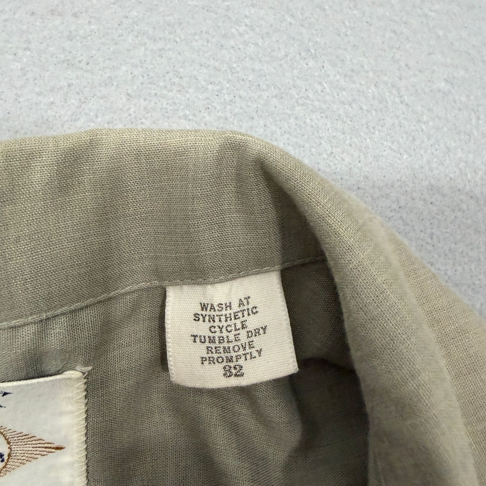 Vintage Vintage Arrow Decton Perma Iron Loop Collar Shirt Medium 50s Size US M / EU 48-50 / 2 - 7 Thumbnail