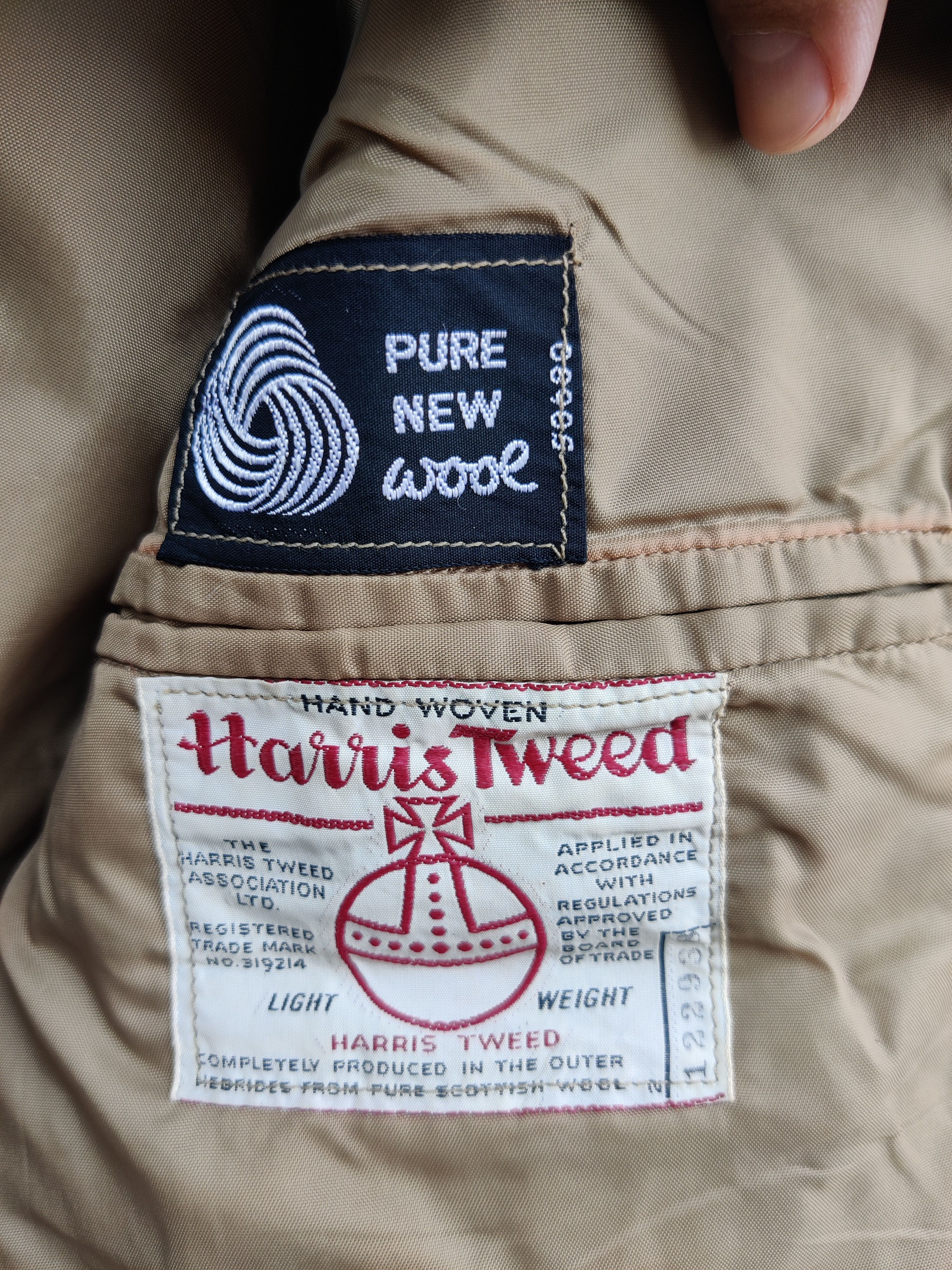 Harris Tweed Vintage Harris Tweed albion Ltd England Coat Jacket Size US S / EU 44-46 / 1 - 7 Thumbnail