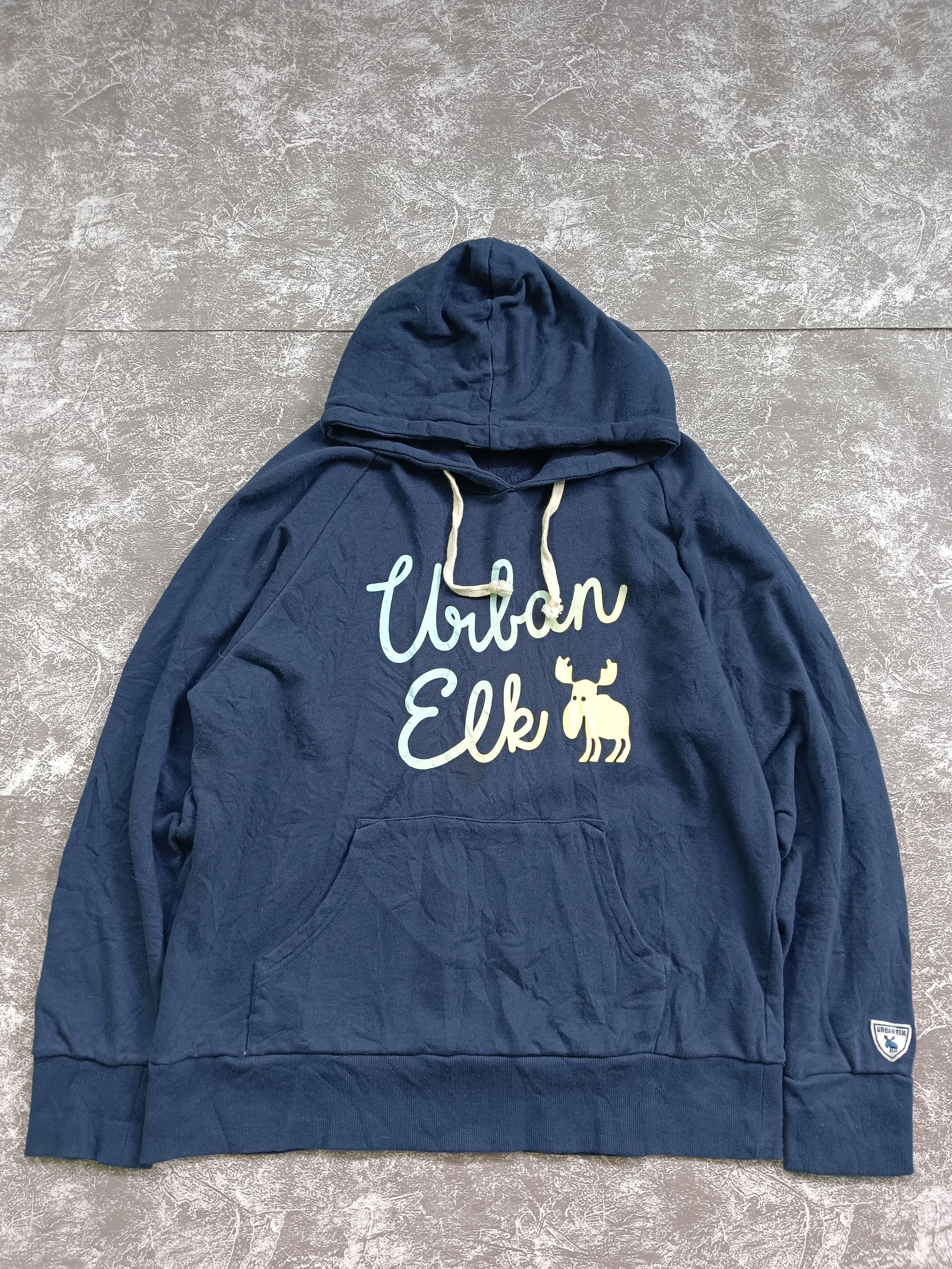 Japanese Brand Urban Elk Hoodie Size 3XL / US 20-22 - 1 Thumbnail
