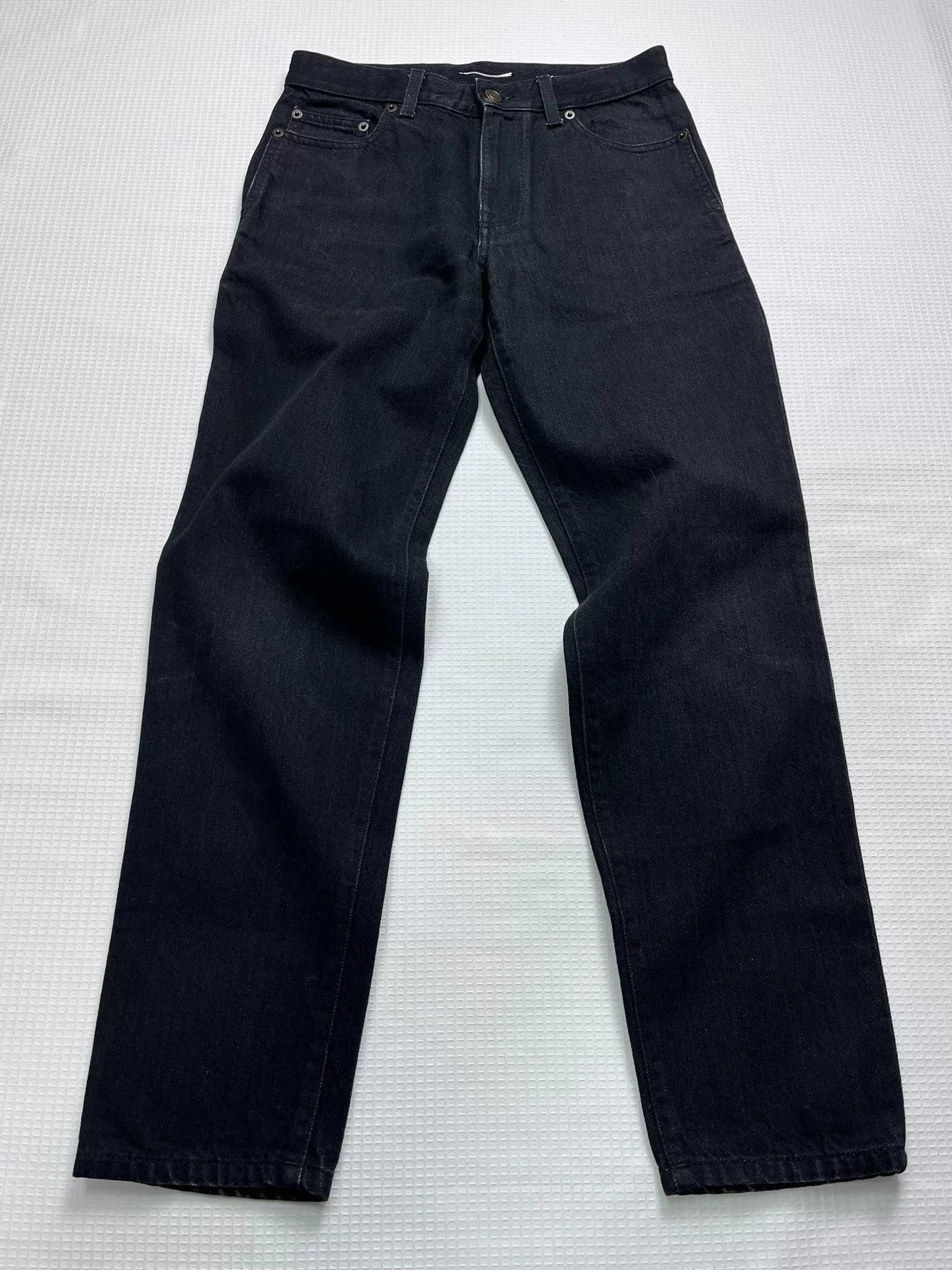 Saint Laurent Paris Saint Laurent Black Jeans Size 28" / US 6 / IT 42 - 1 Thumbnail
