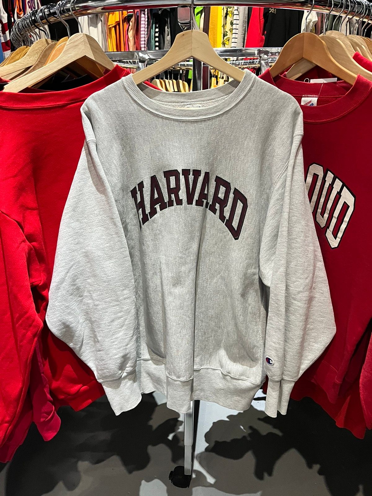 Vintage Vintage Harvard University Crimson Champion Reverse Weave | Grailed