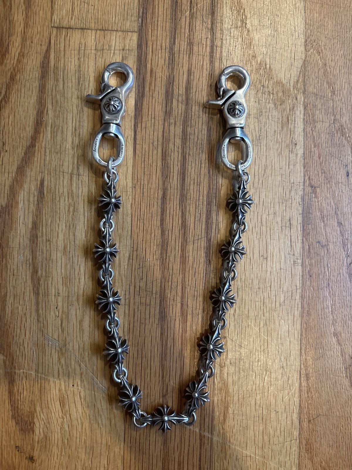 Chrome Hearts Chrome hearts silver ch plus wallet chain 11 link double Size ONE SIZE - 1 Thumbnail