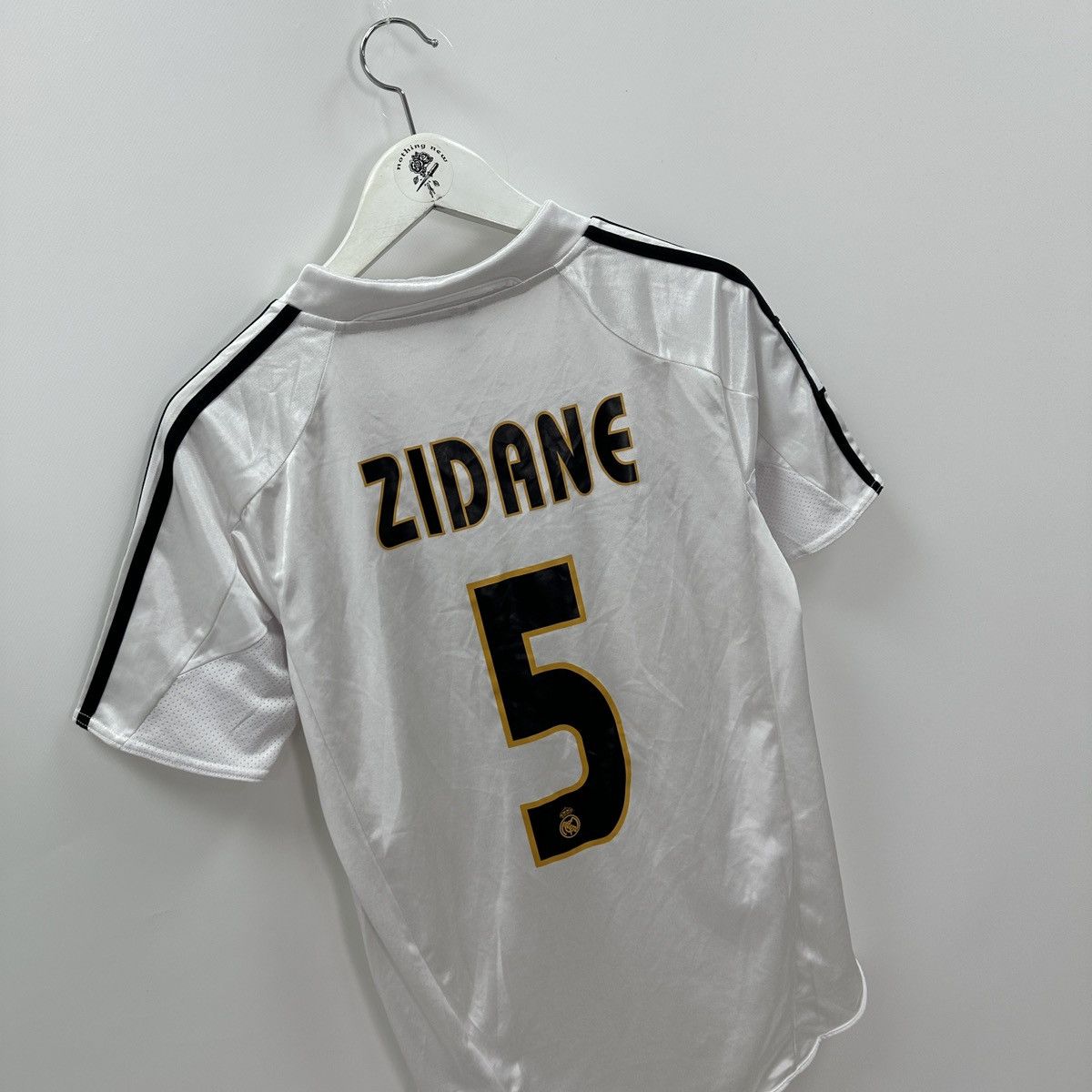 Vintage Vintage 00s Real Madrid Soccer Jersey Zidane Adidas y2k hype Size US M / EU 48-50 / 2 - 10 Thumbnail