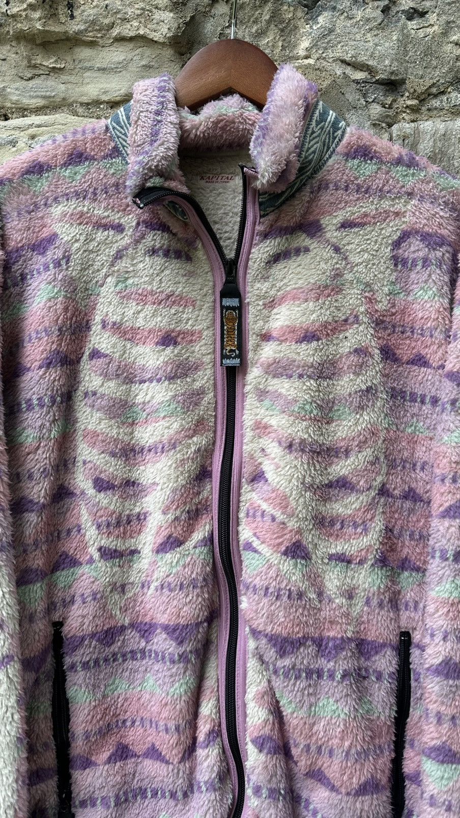 Kapital Kapital Bone Fleece Sweater Size US M / EU 48-50 / 2 - 2 Thumbnail