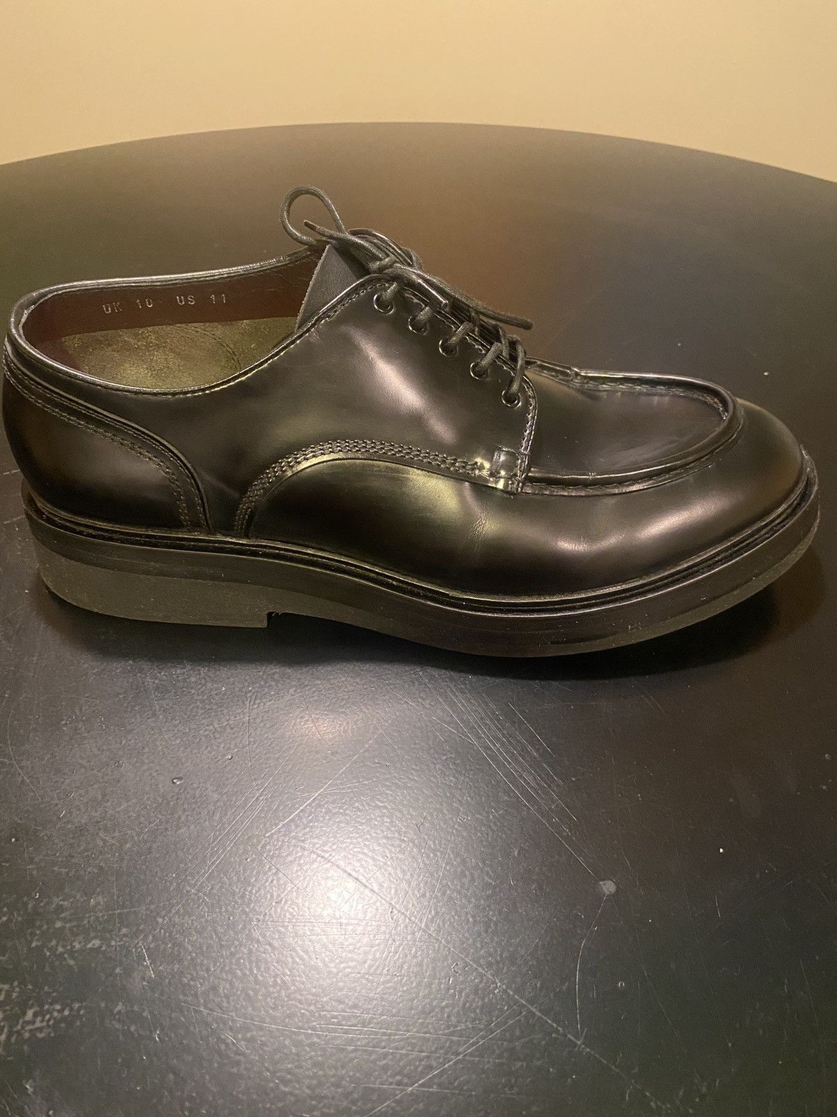Santoni Santoni Round-Toe Lace Up Derby Shoes Size US 11 / EU 44 - 5 Thumbnail