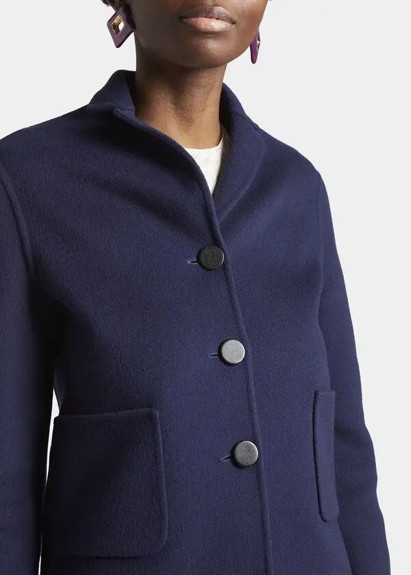 Marni o1y1025 Blazer in Blue Size M / US 6-8 / IT 42-44 - 2 Thumbnail