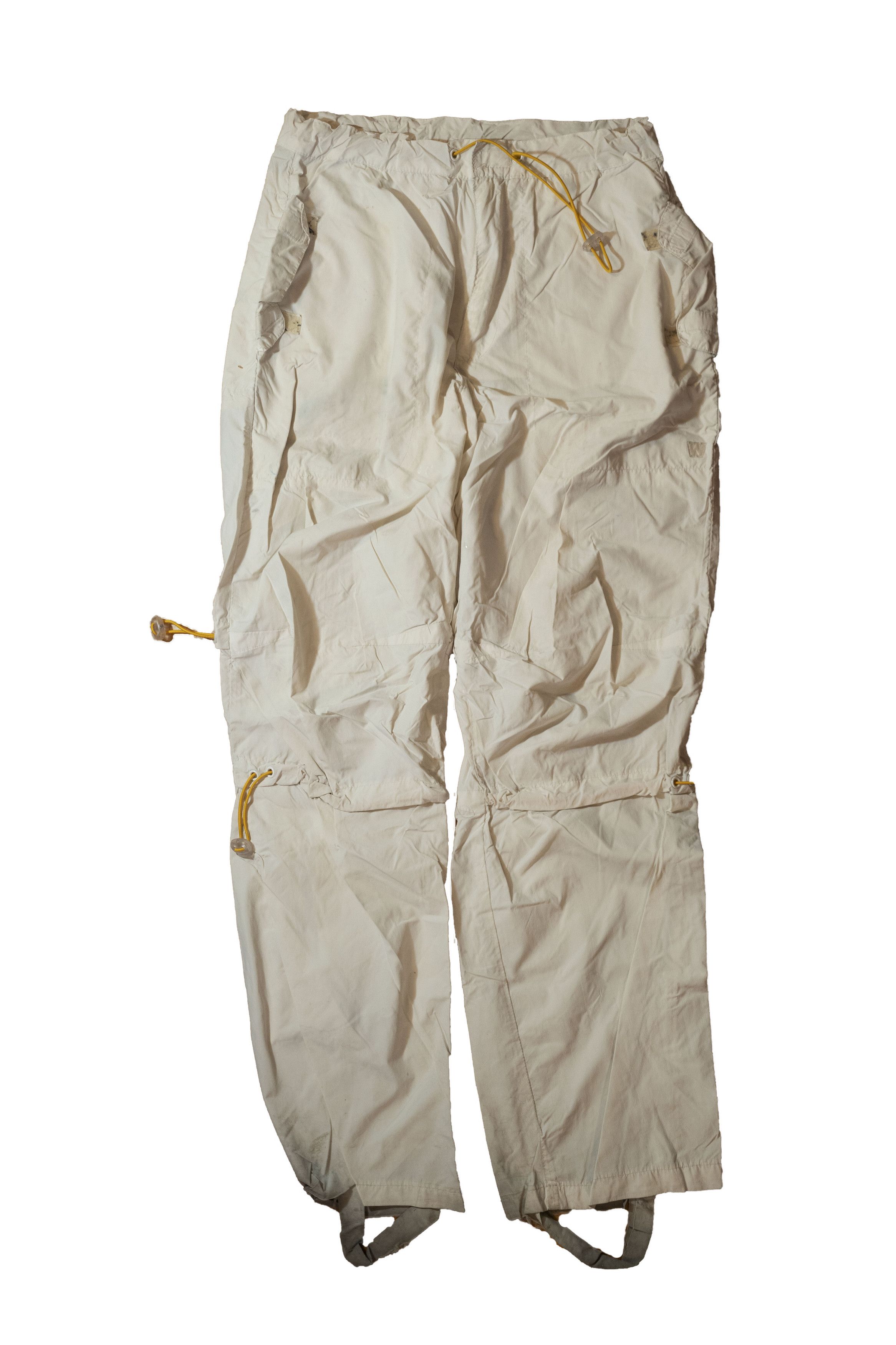 W&LT Wild & Lethal Trash Drawchord Bondage Nylon Pants Size US 32 / EU 48 - 3 Thumbnail