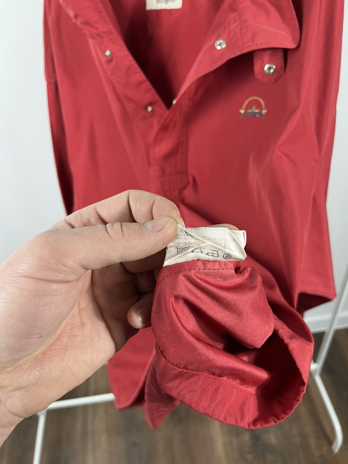 Bogner Vintage Bogner Light Jacket Red Size L Size US L / EU 52-54 / 3 - 8 Thumbnail