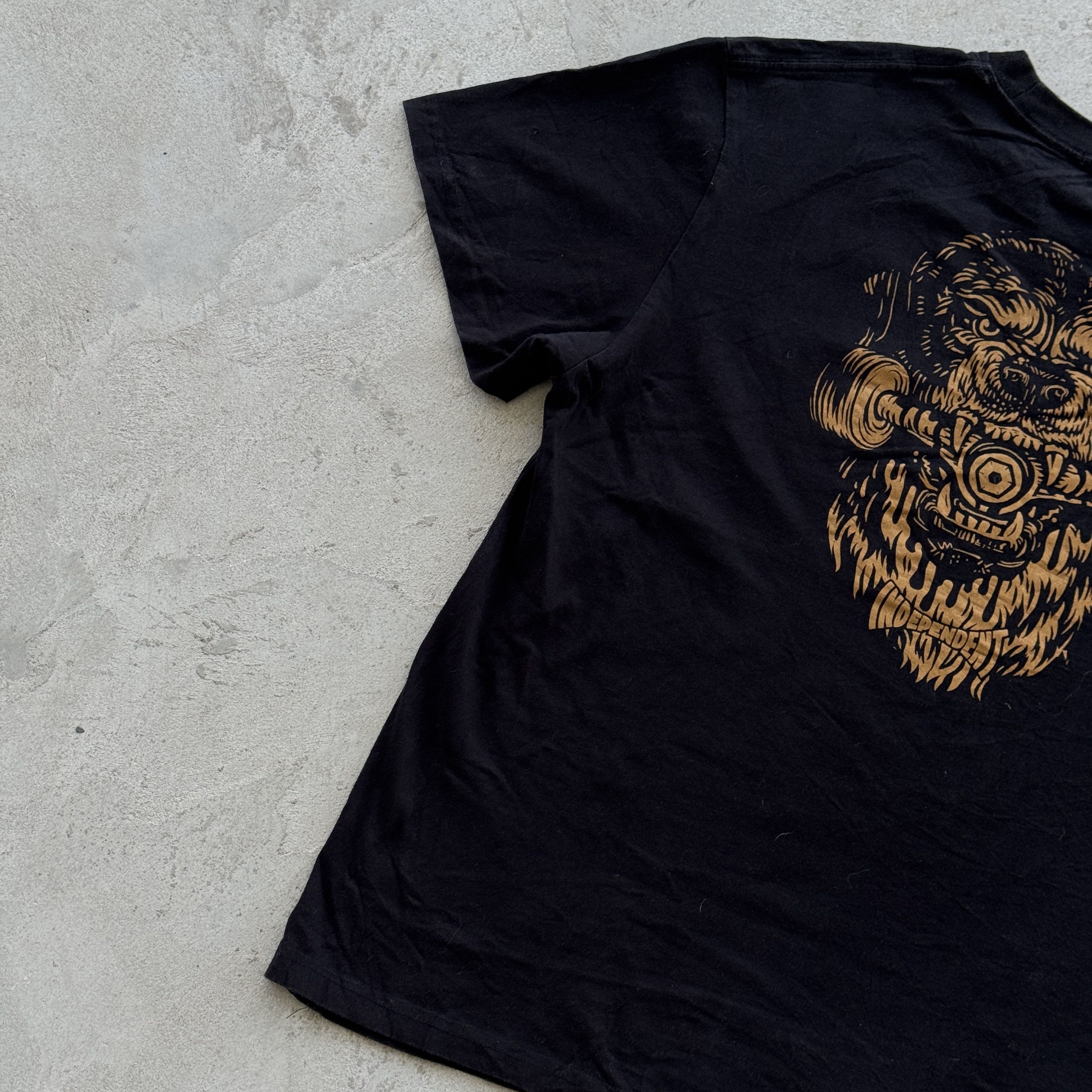Independent Truck Co. Independent Truck Co Skateboard T-Shirt Black Dog Graphic XL Size US XL / EU 56 / 4 - 4 Thumbnail