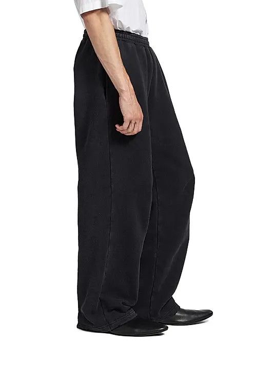 Balenciaga os11x0326 Masking Tape Baggy Pants in Faded Black Size US 30 / EU 46 - 4 Thumbnail