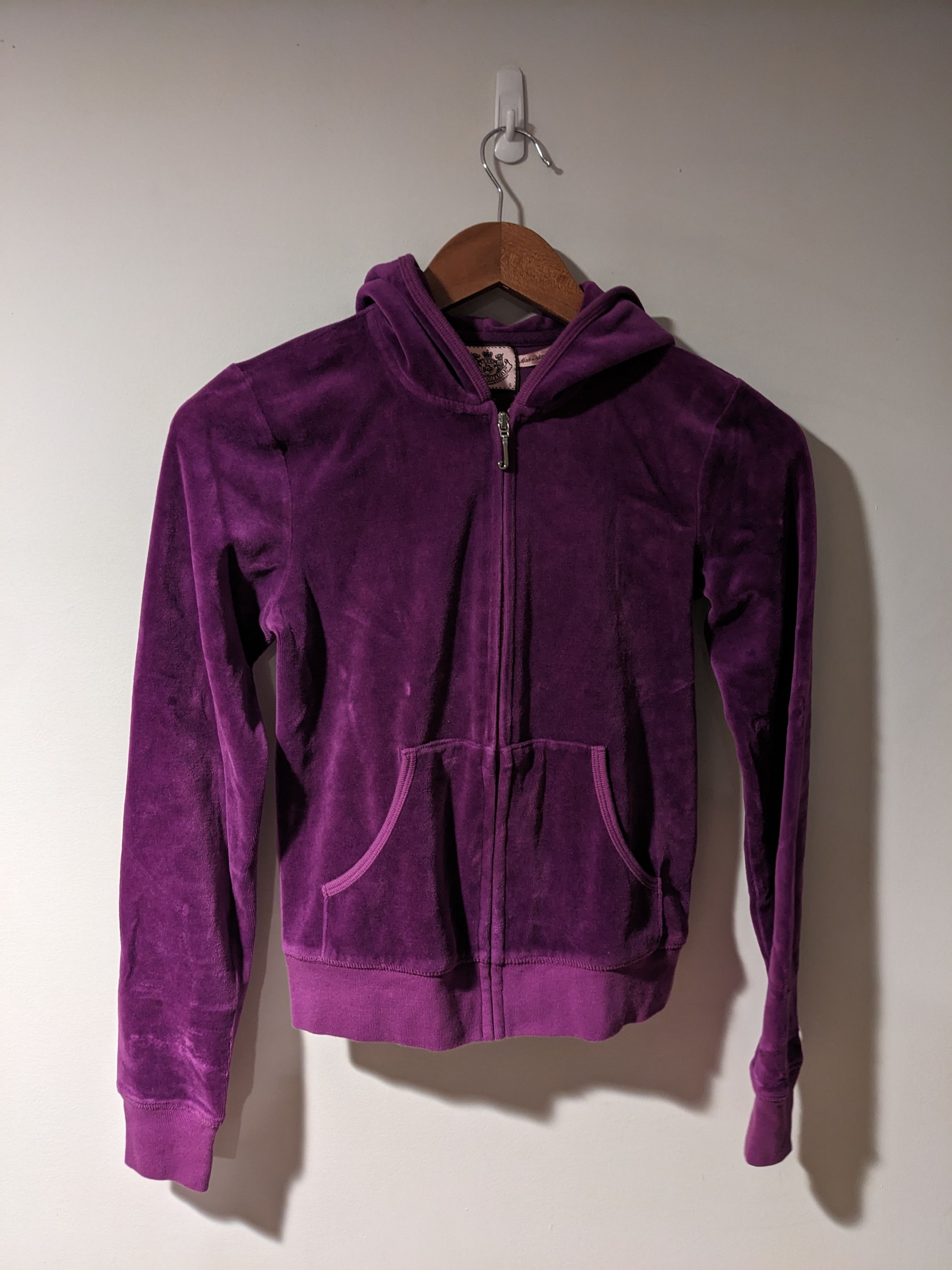 Juicy Couture × Vintage Vintage Y2K Juicy Couture Logo Womans Small Full Zip Hoodie Size S / US 4 / IT 40 - 3 Thumbnail