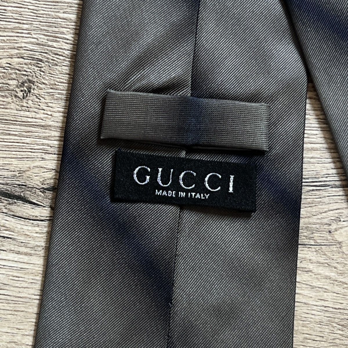 Gucci Vintage Gucci Tie Silk 100% Size ONE SIZE - 2 Thumbnail