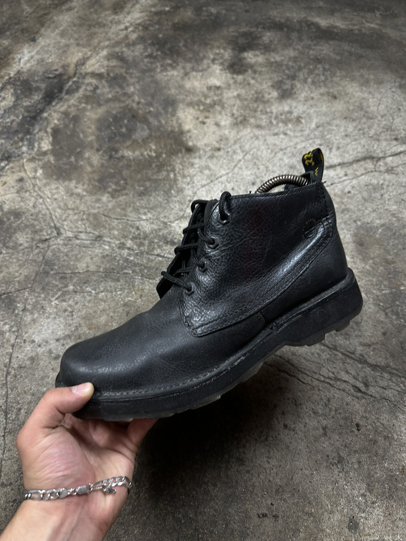 Dr. Martens Vintage Dr.Martens Chunky Leather Graham Boots Size US 9 / EU 42 - 3 Thumbnail