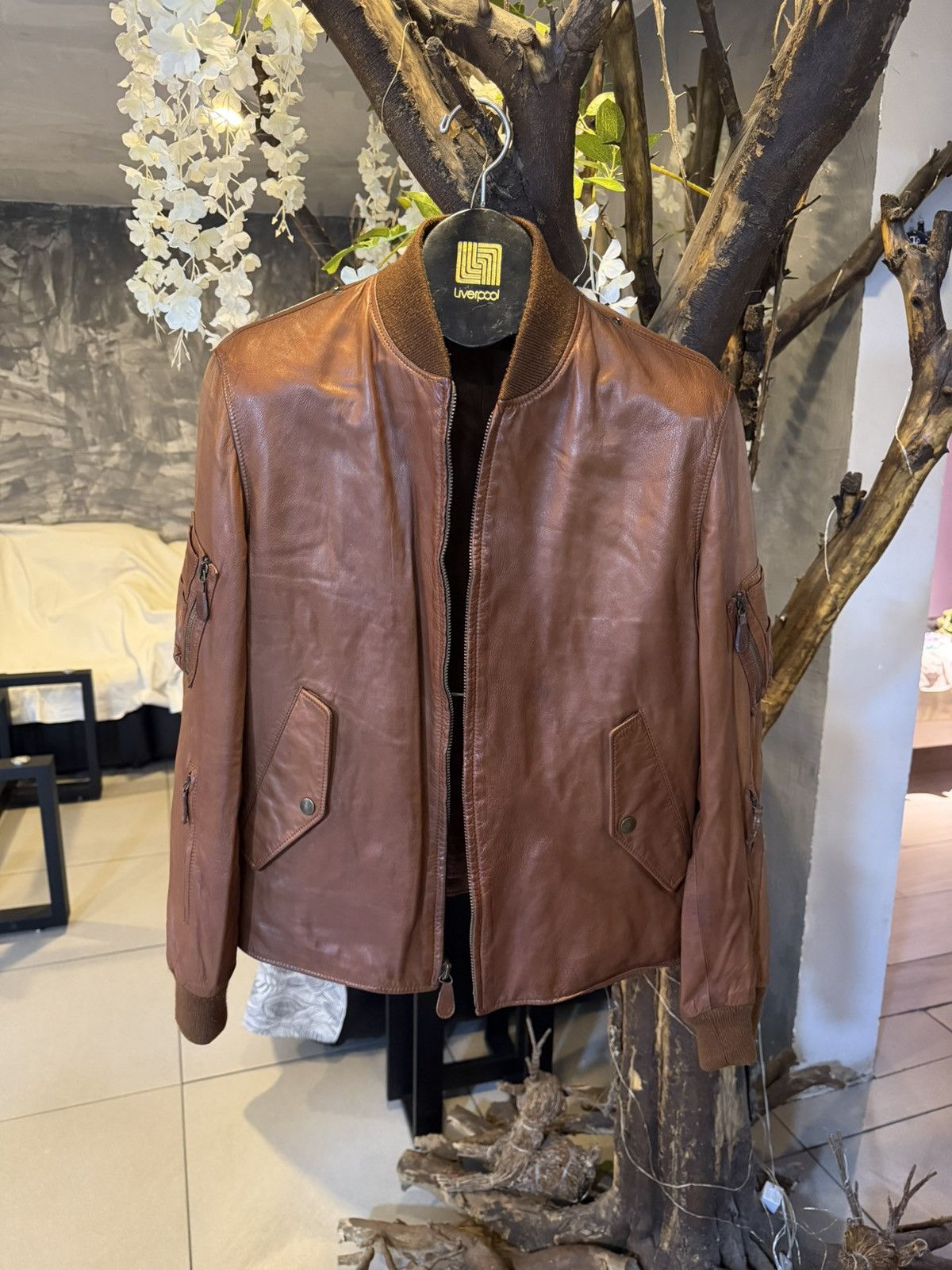 Ralph Lauren Purple Label Puple label leather jacket italy Size US M / EU 48-50 / 2 - 1 Thumbnail