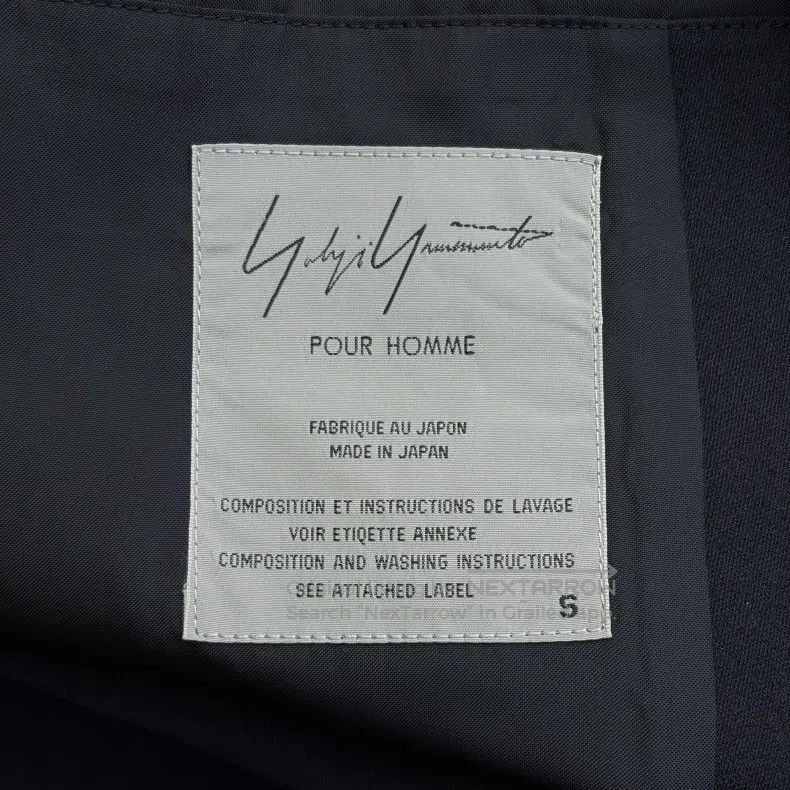 Yohji Yamamoto YOHJI YAMAMOTO Back Collar Hollow-Out Suit Size US S / EU 44-46 / 1 - 7 Thumbnail