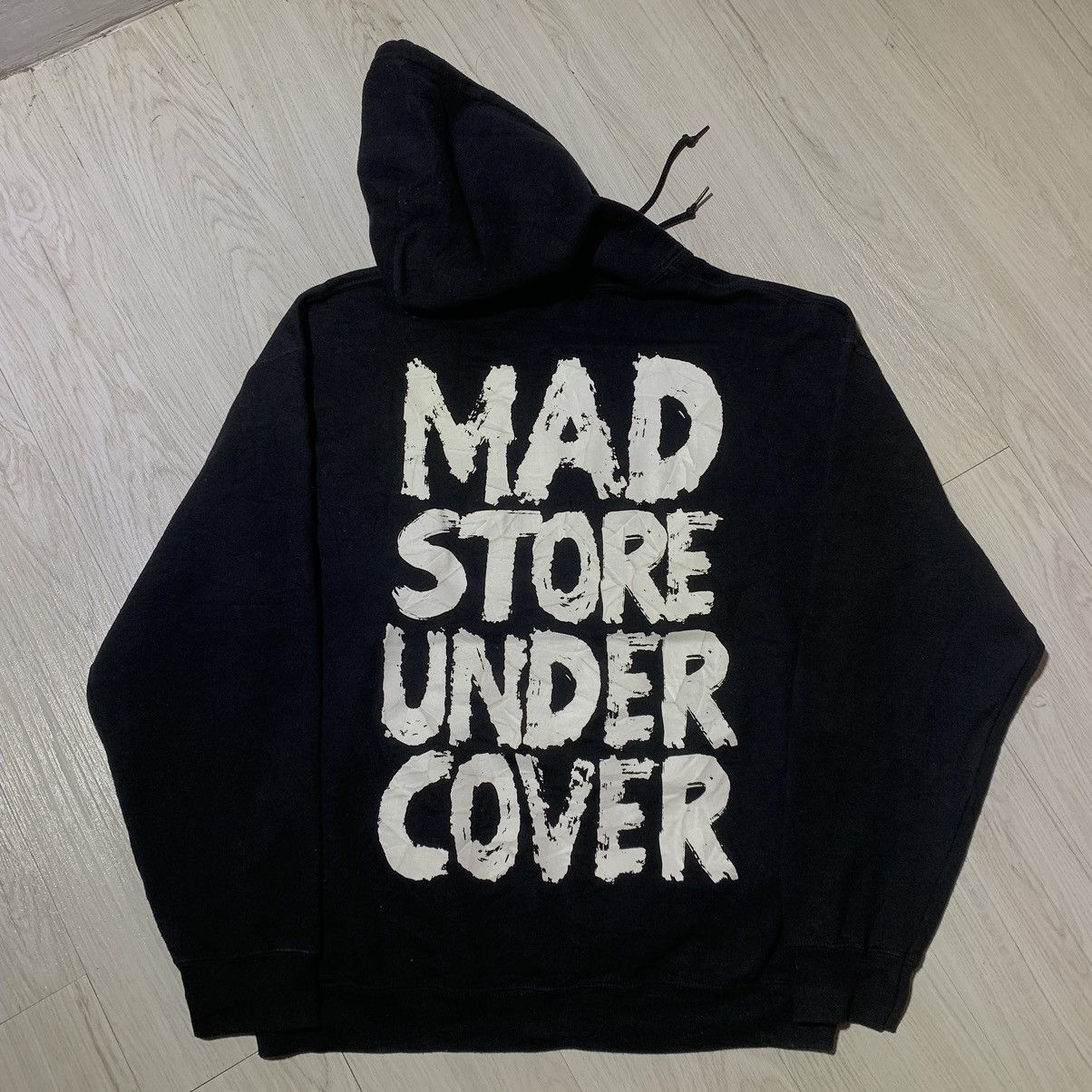 Pre-owned Jun Takahashi X Undercover Mad Store Hoodies In Black