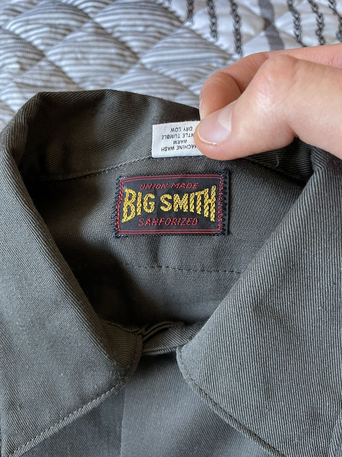 Vintage Vintage 60s Big Smith Sanforized Button Up Size US M / EU 48-50 / 2 - 7 Thumbnail