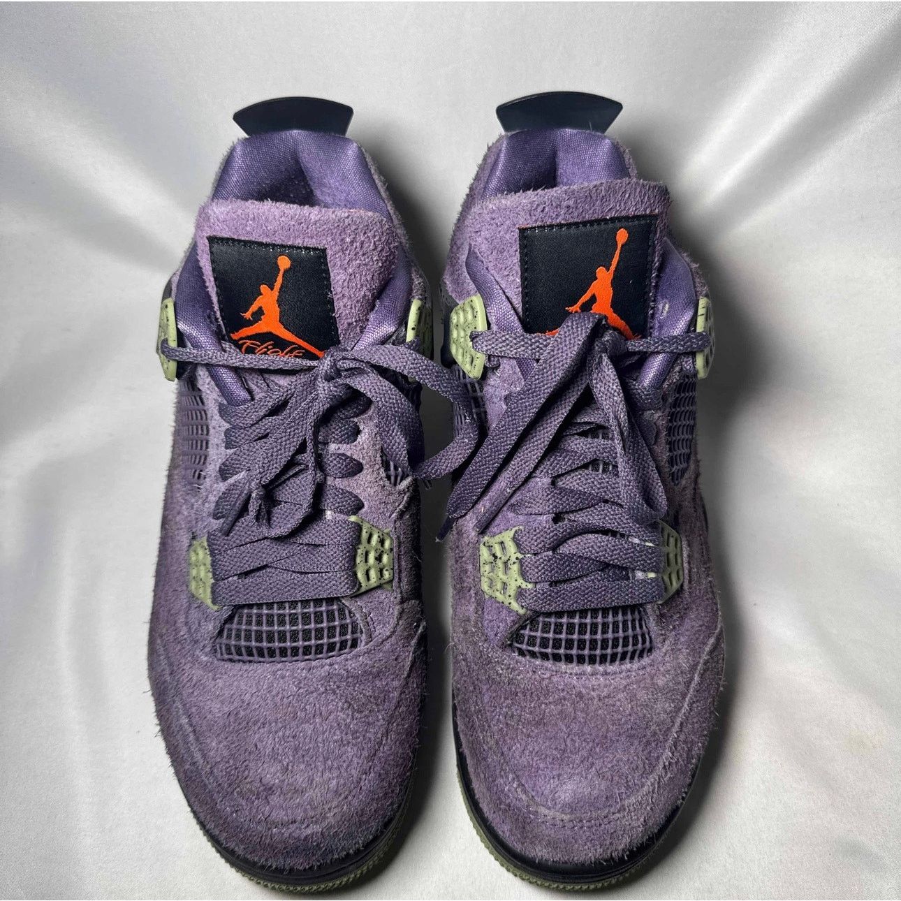 Jordan Brand × Nike Size 8.5 Wmns Air Jordan 4 Retro Canyon Purple Women's Shoes Size US 8.5 / IT 38.5 - 4 Thumbnail