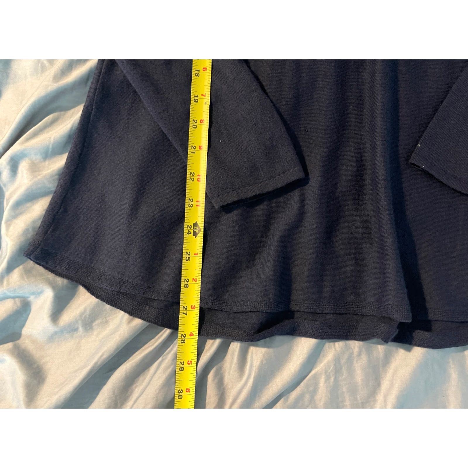 Lilly Pulitzer Lilly Pulitzer Womens Shirt Top Navy Blue Long Sleeve Cotton Blend CoolMax Blouse M Regular Womens Classics Knit Blouse Size M / US 6-8 / IT 42-44 - 3 Thumbnail