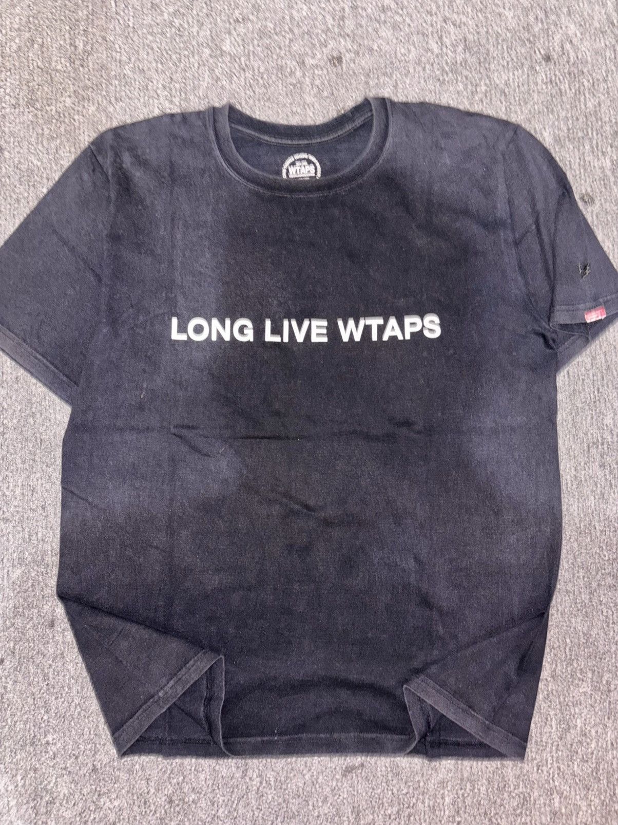 Wtaps WTAPS “LONG LIVE WTAPS” T-Shirt – Black Size US L / EU 52-54 / 3 - 4 Thumbnail