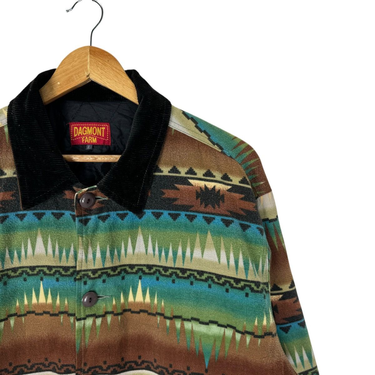 Japanese Brand ❄️DAGMONT FARM NATIVE BUTTON JACKET Size US L / EU 52-54 / 3 - 4 Thumbnail
