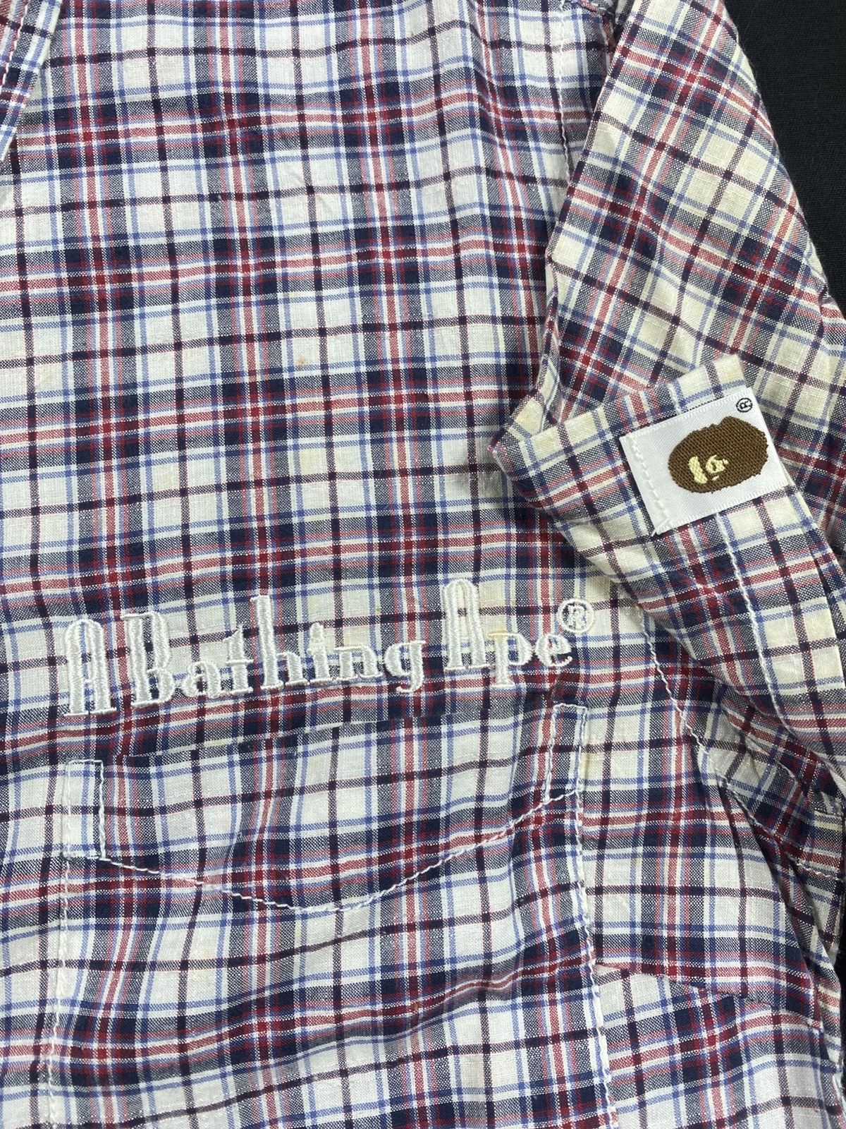 Bape Bape A Bathing Ape Tartan button up shirt Size US S / EU 44-46 / 1 - 7 Thumbnail