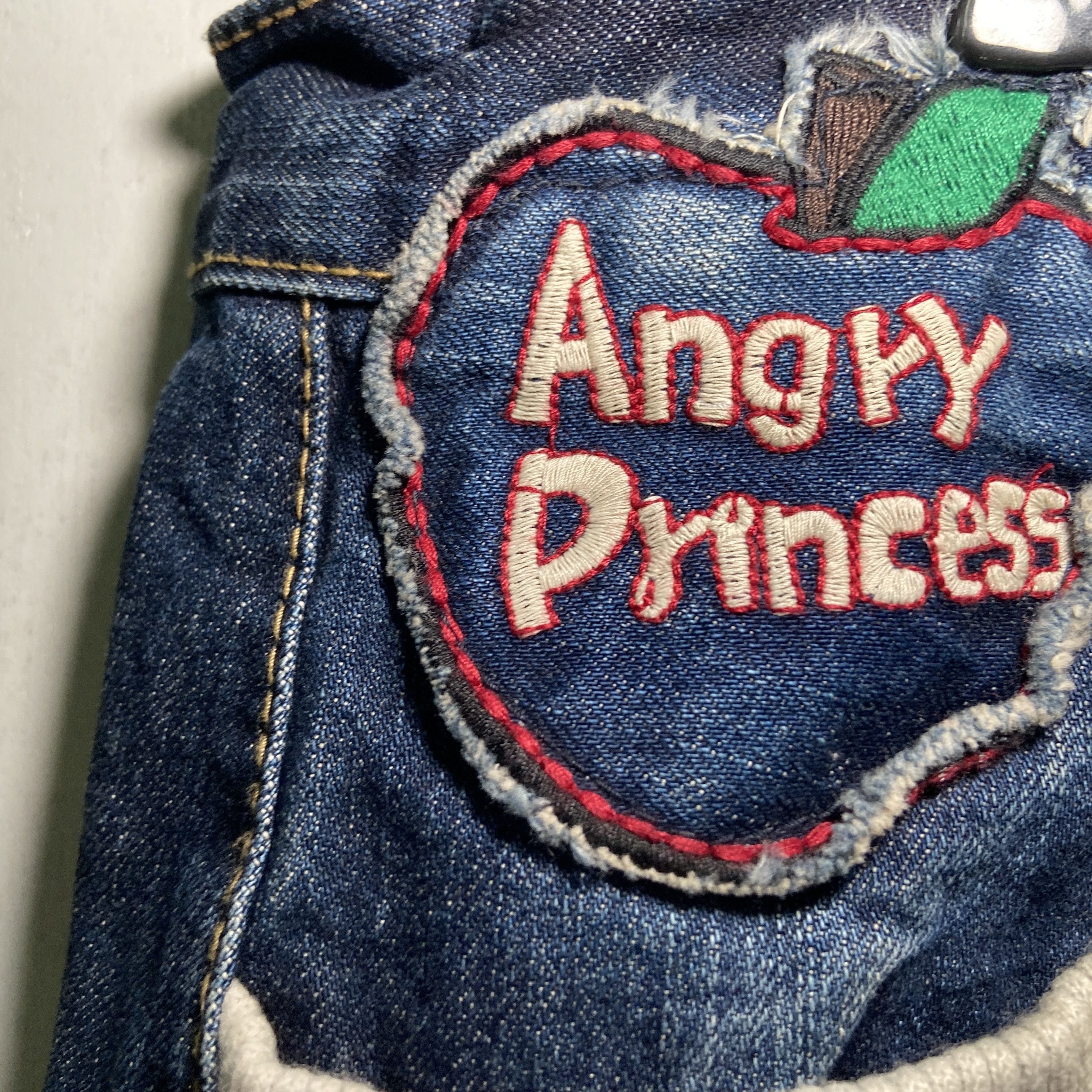 If Six Was Nine Lolita × Yoshitomo Nara Angry Princess Snow White Jeans Size US 36 / EU 52 - 18 Thumbnail