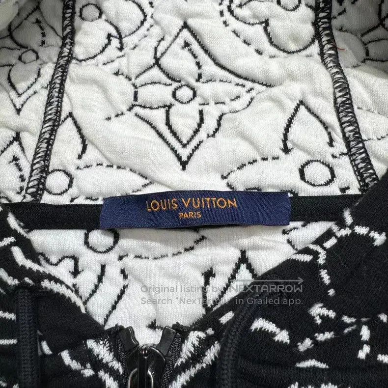 Louis Vuitton Louis Vuitton Nba brand old flower hooded jacket Size US M / EU 48-50 / 2 - 5 Thumbnail