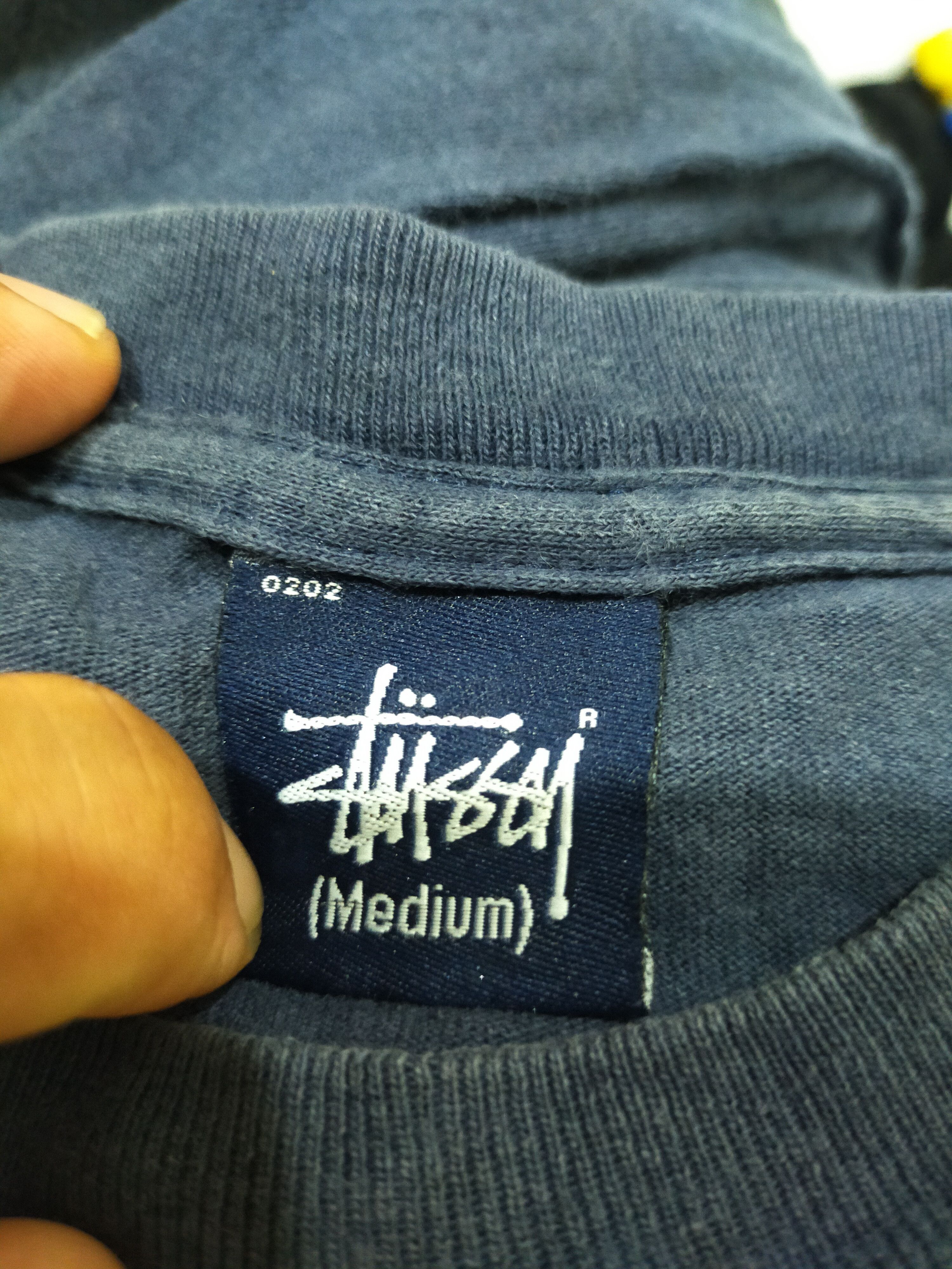 Stussy × Vintage 🔥 VINTAGE STUSSY BOB MARLEY FADED LONG SLEEVE Size US M / EU 48-50 / 2 - 5 Thumbnail