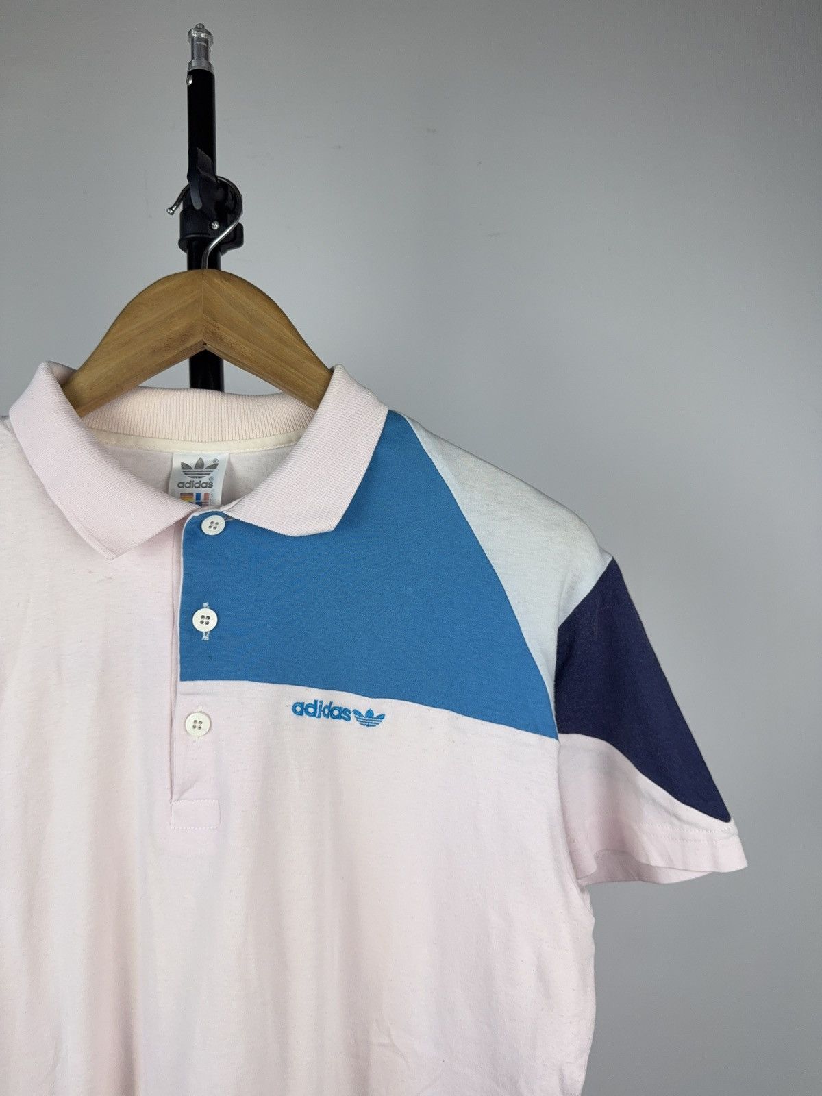 Adidas Archive Rare Vintage Adidas Polo Made in West Germany 80s Size US M / EU 48-50 / 2 - 3 Thumbnail