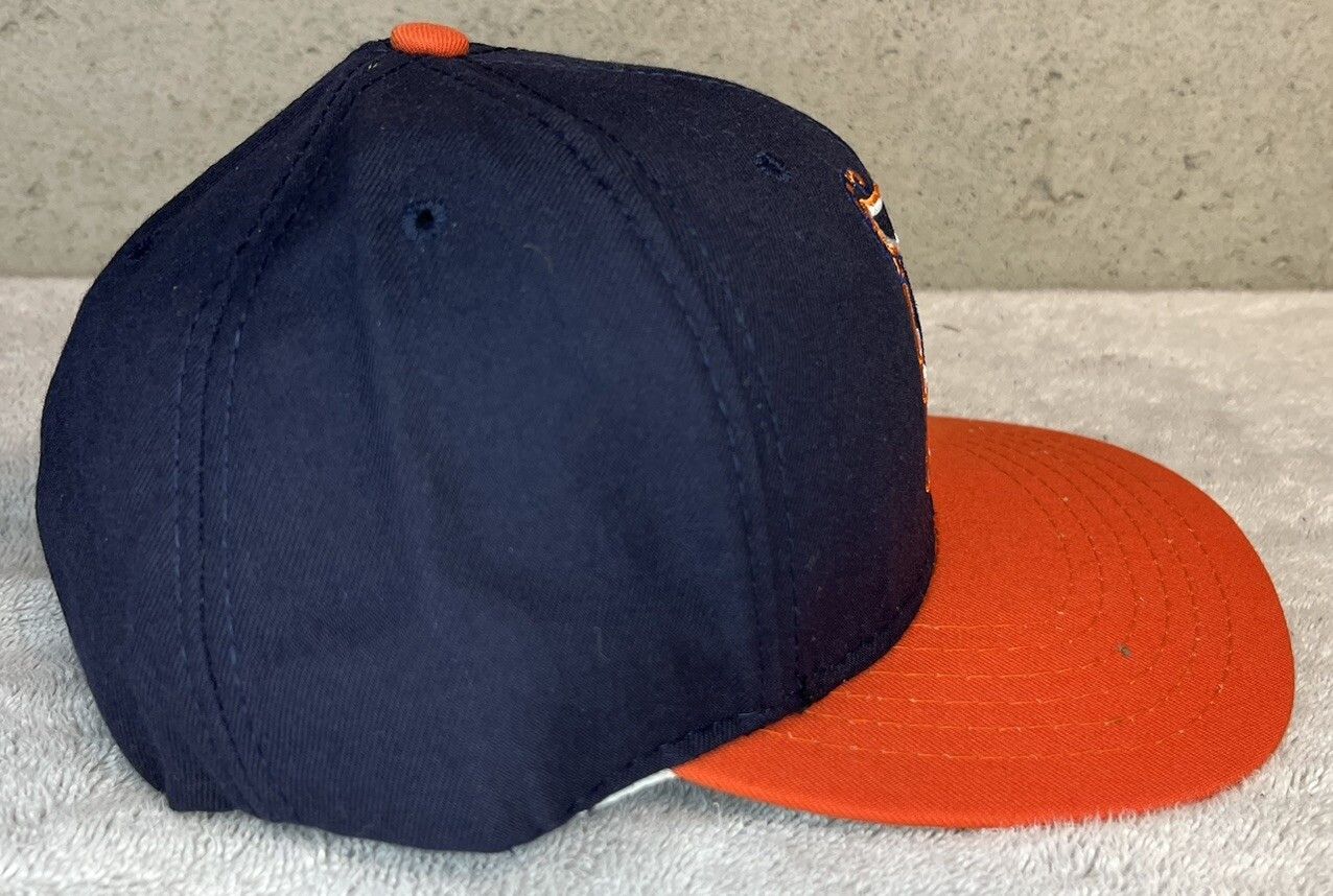 MLB Vintage NWT Detroit Tigers Black Snapback Hat MLB Retro Logo Size ONE SIZE - 2 Thumbnail