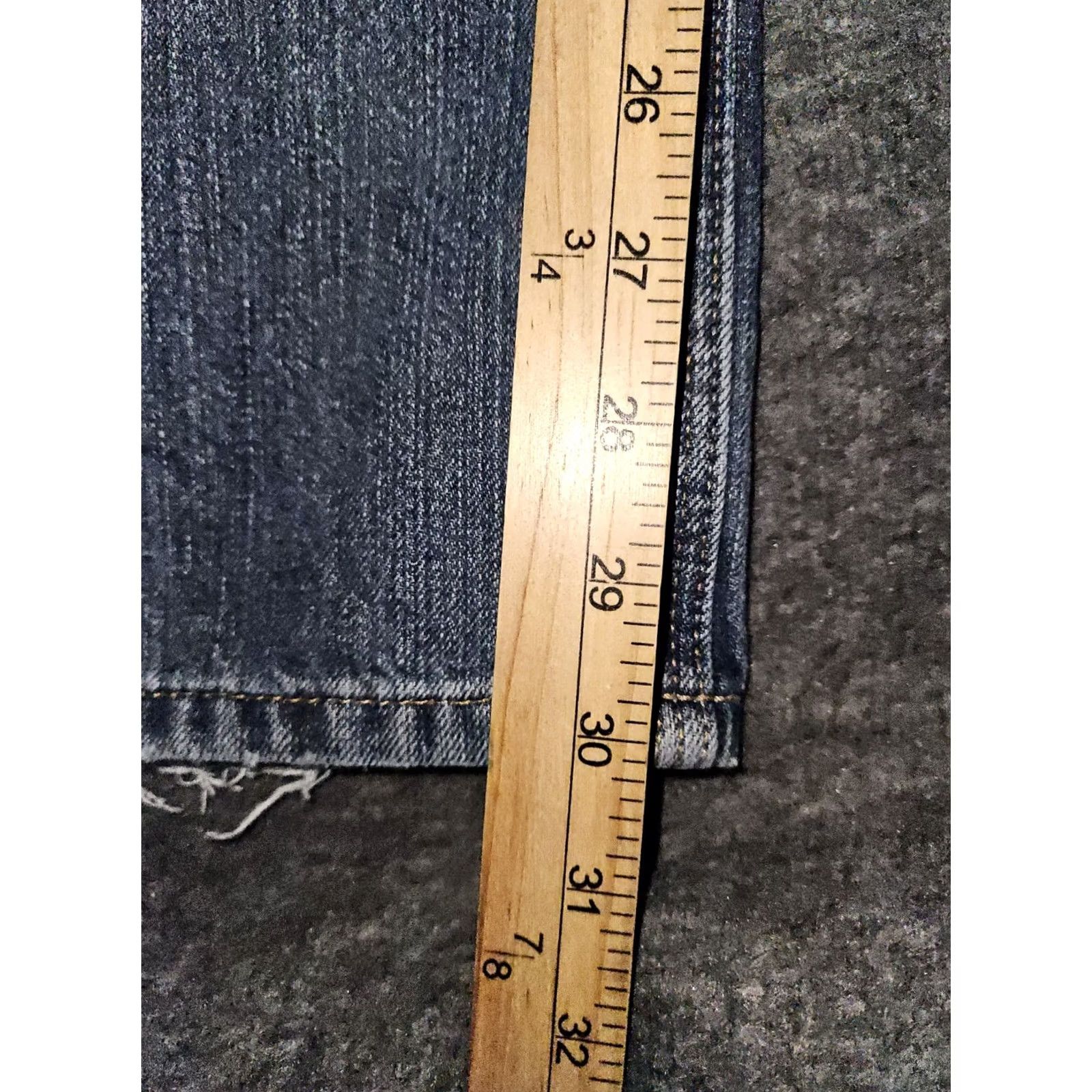 Carhartt Carhartt Jeans Relaxed Straight Men's 34x30 Blue Distressed Workwear Denim Size US 34 / EU 50 - 5 Thumbnail