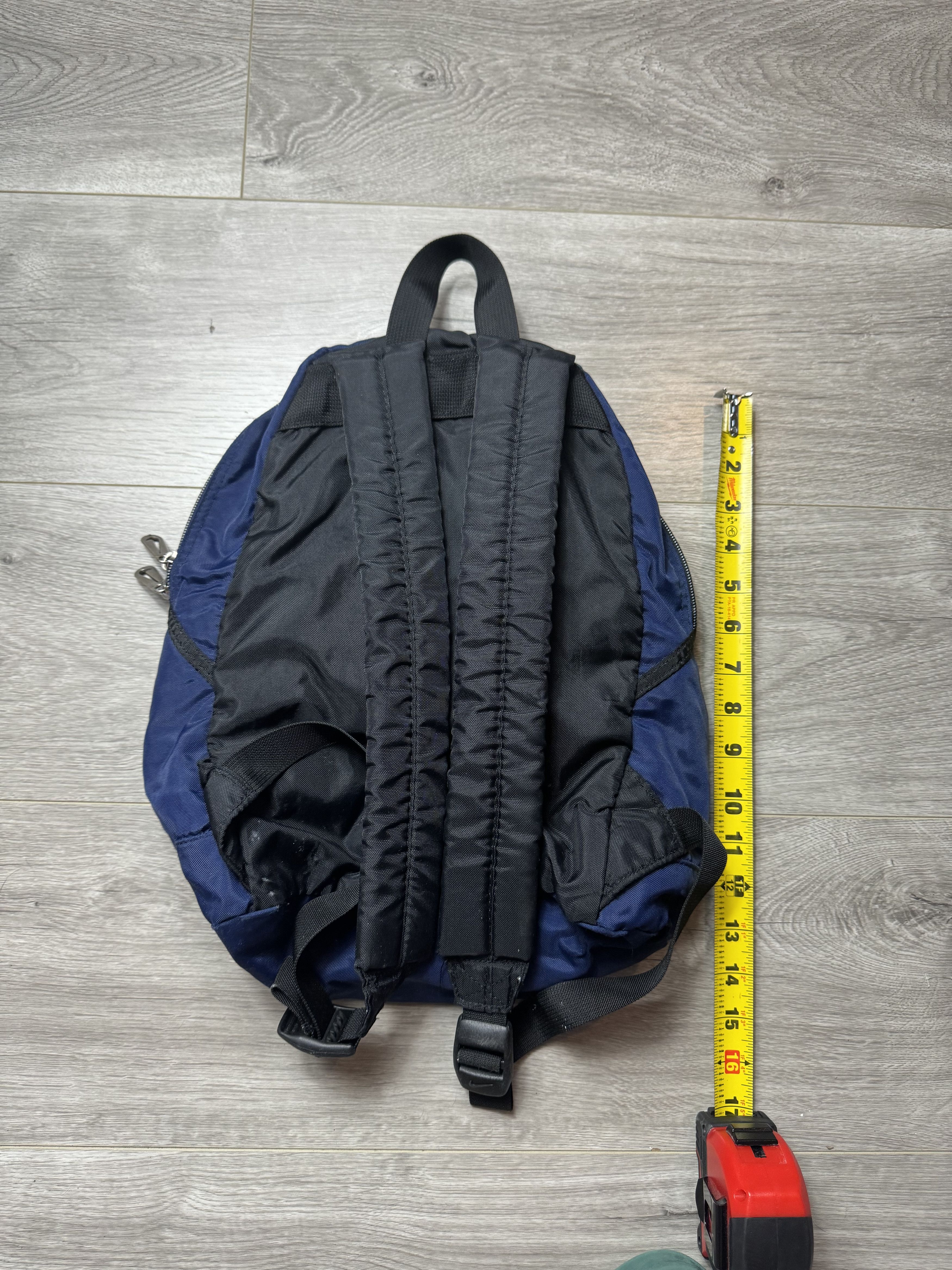 Nike Vintage 90s Nike backpack medium sized big swoosh bag Size ONE SIZE - 10 Thumbnail