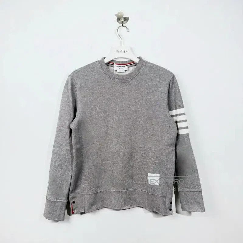 Thom Browne Thom Browne Gray Cotton Men's Sweatshirt . Size US M / EU 48-50 / 2 - 1 Thumbnail