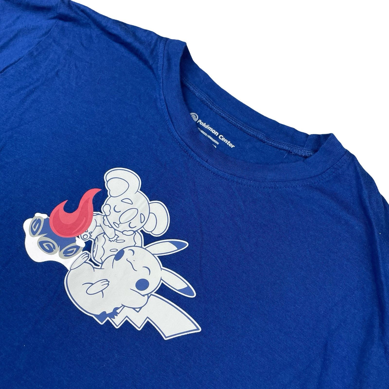 Pokemon Pokemon Men's Viscose/Cotton S/S Crewneck T-Shirt Blue • XL Size US XL / EU 56 / 4 - 1 Thumbnail