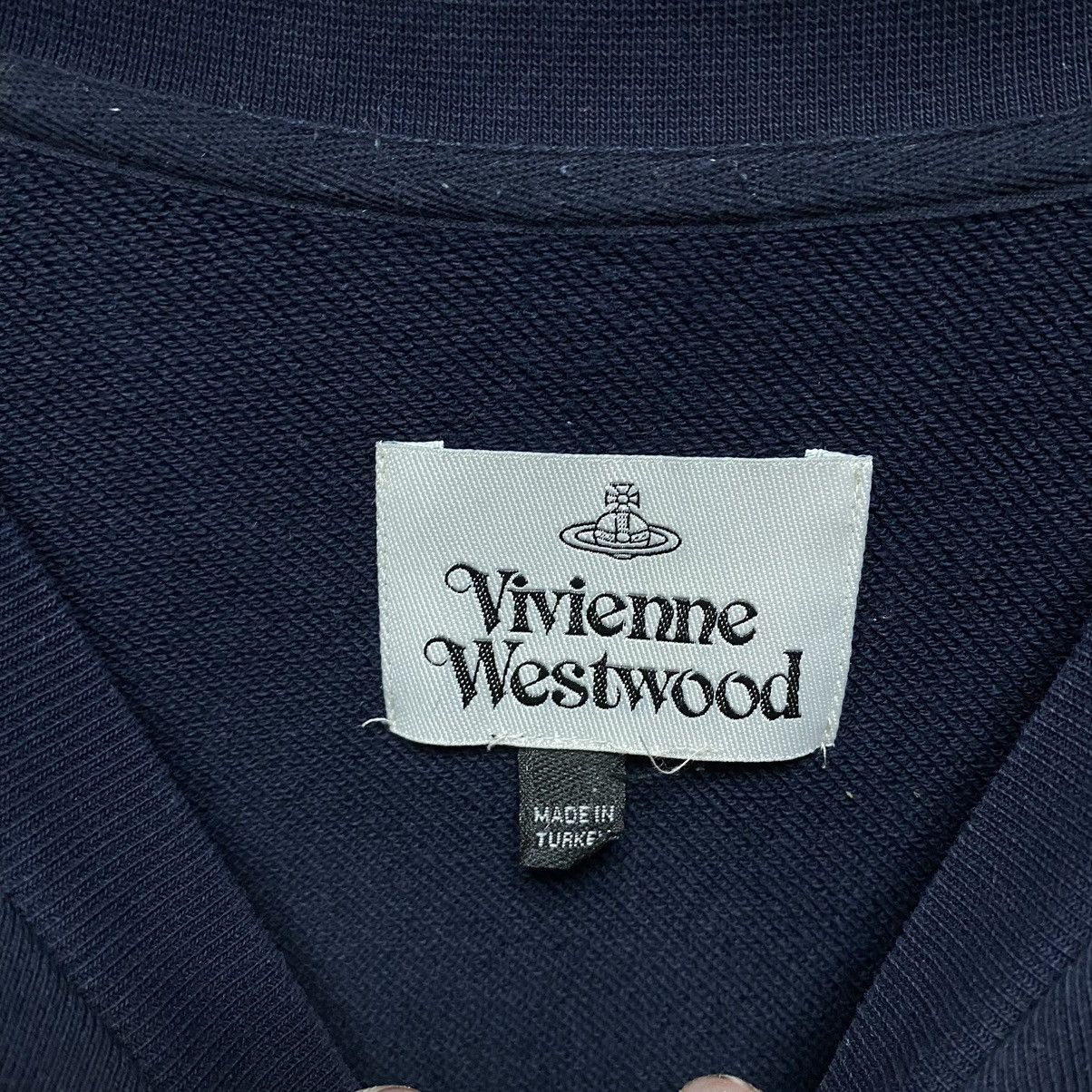 Vivienne Westwood Vintage Vivienne Westwood Sweatshirt Orb Logo Basic Pullover Size US XL / EU 56 / 4 - 6 Thumbnail