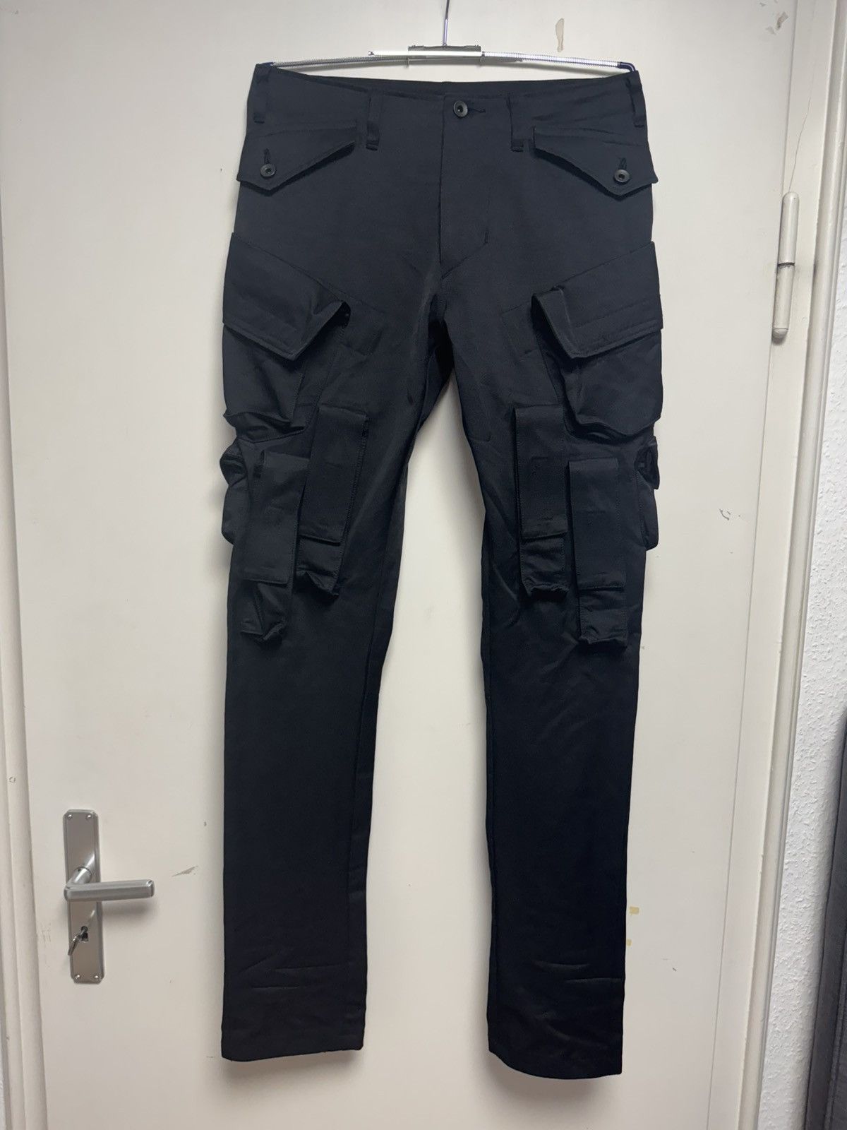 Julius Julius F/W 2024 “Rift” Skinny Gasmask Prism Cargo Pants Size US 32 / EU 48 - 1 Thumbnail