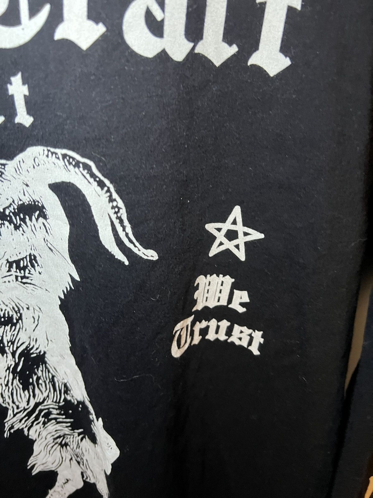 Vintage Vintage Black Craft cult goat moon aop longsleeve shirt Size US XL / EU 56 / 4 - 8 Thumbnail