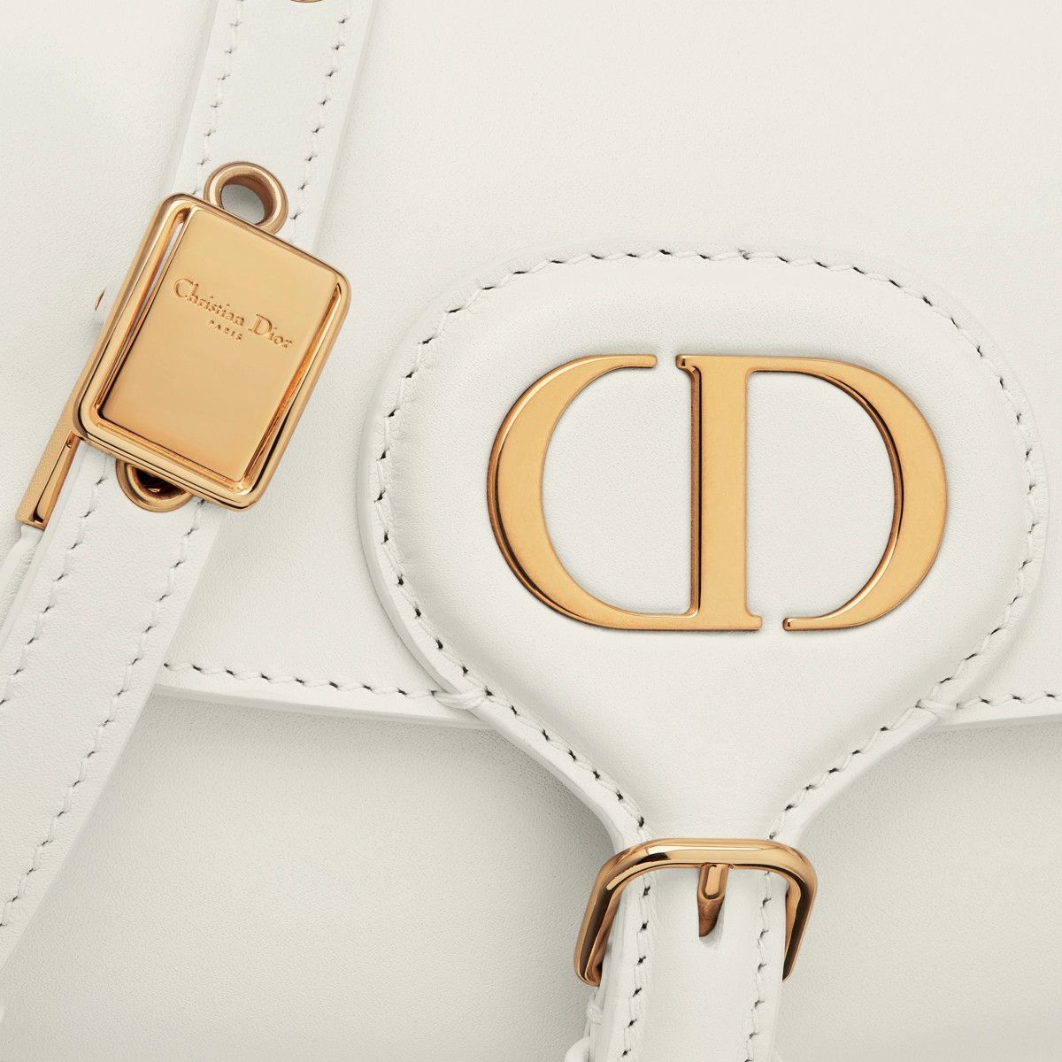 Dior o1bcso1str0226 Size:OS/Bobby East-West Bag in White Size ONE SIZE - 6 Thumbnail